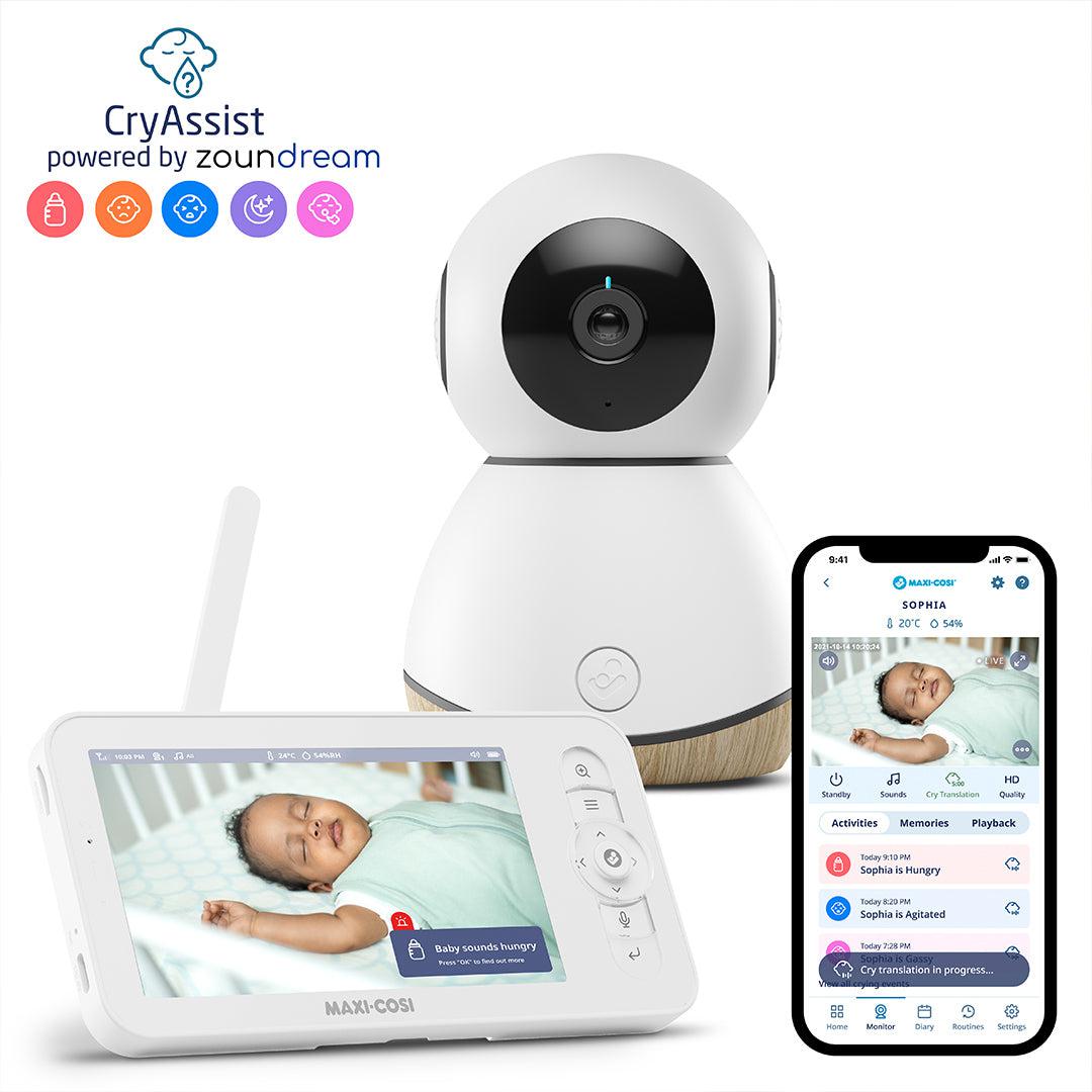  Maxi-Cosi See Baby Monitor Pro - White/ Natural、mySite、merchandisen