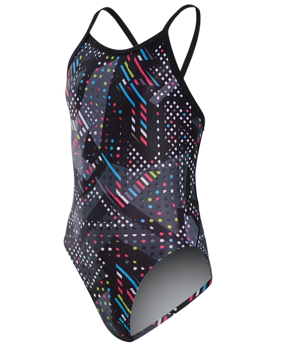 Amanzi Girls' Boombox One Piece Swimsuit、mySite、noshort