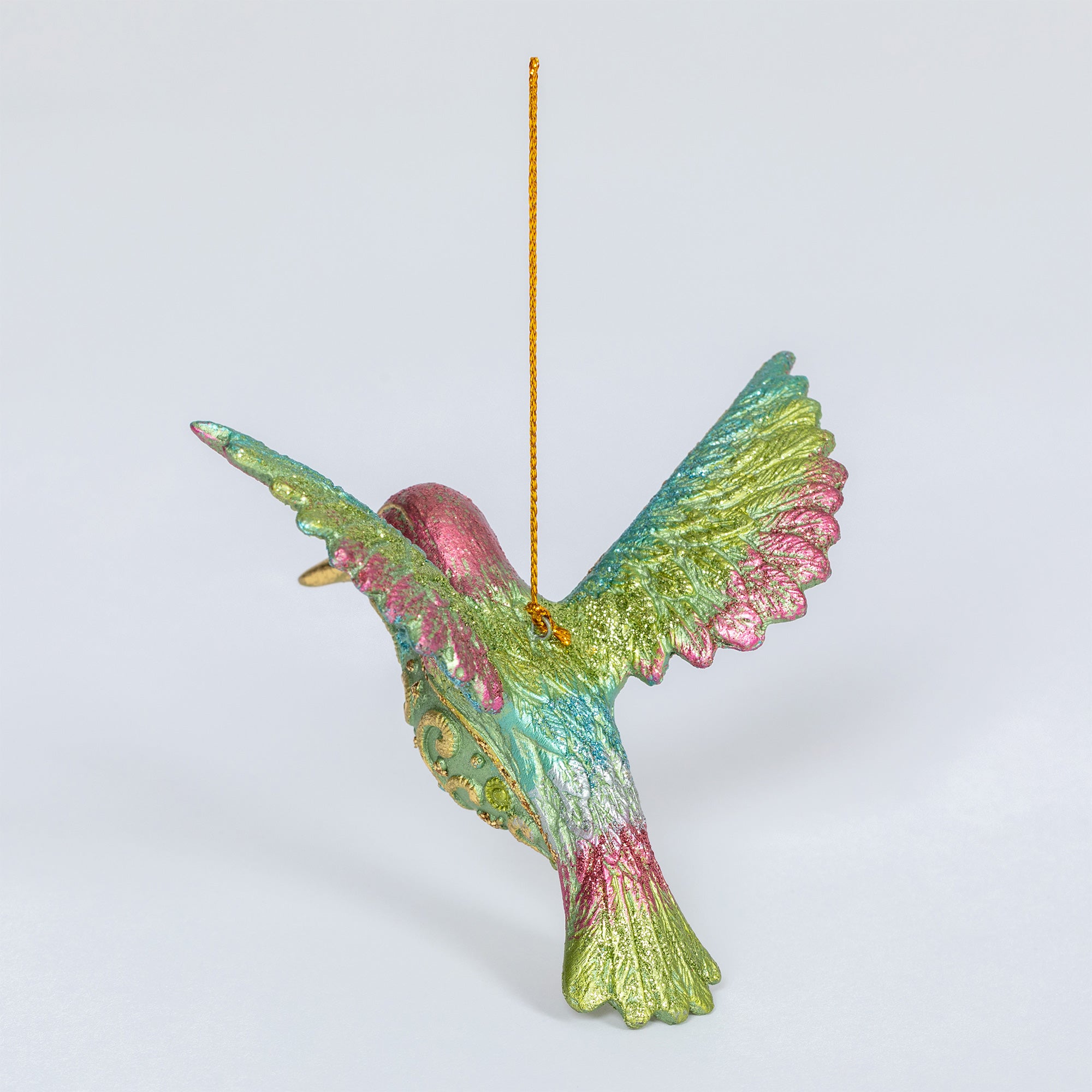 Colorful Beaded Hummingbird Ornament、mySite、camillekostekn