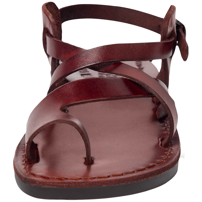  Holy Land Market Men/Women Biblical Jesus Leather Sandals/Slides From Jerusalem (Jesus - Style I)、mySite、elrpsem3k