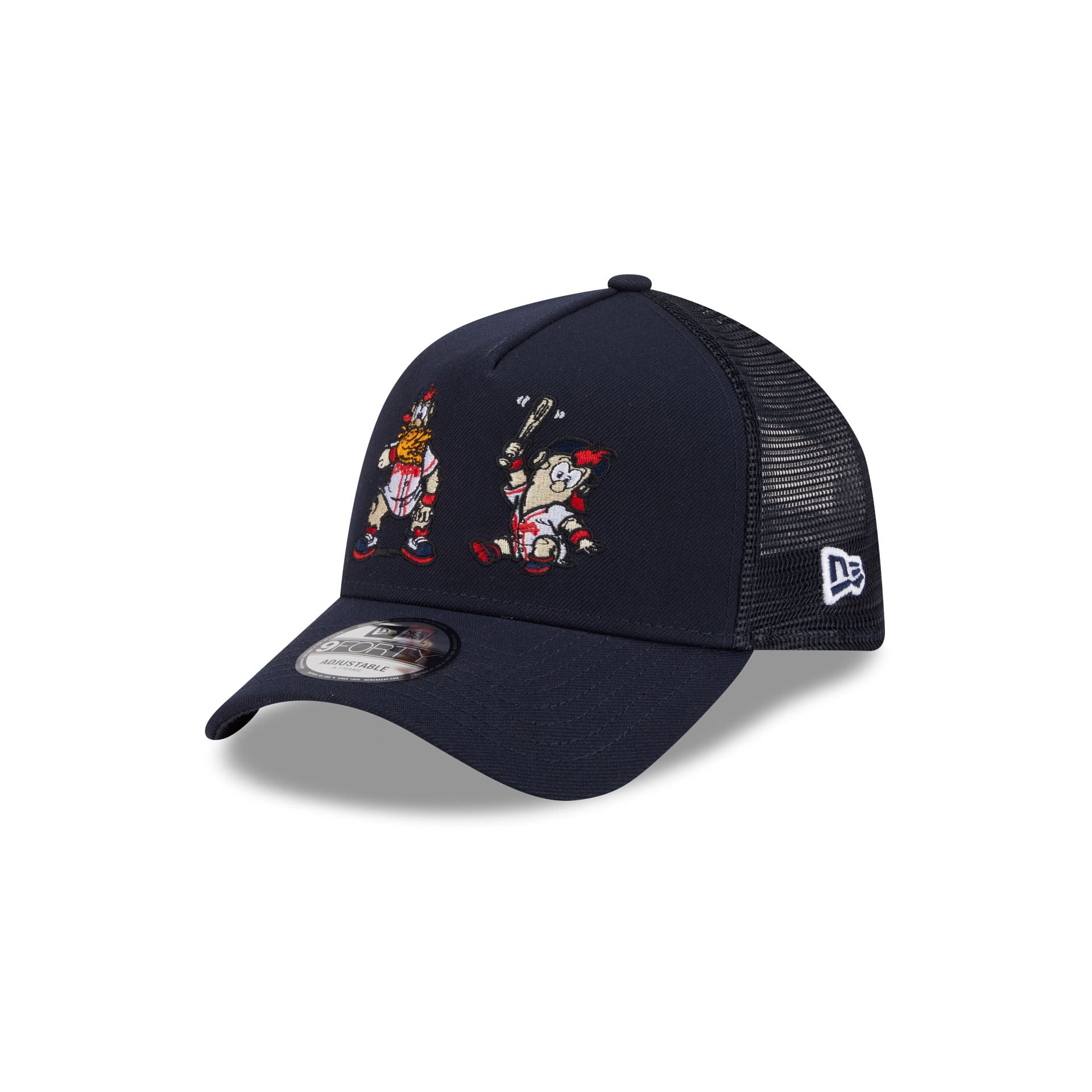 Atlanta Braves Generation Mascots 9FORTY A-Frame Trucker Hat、mySite、vikingsvslions