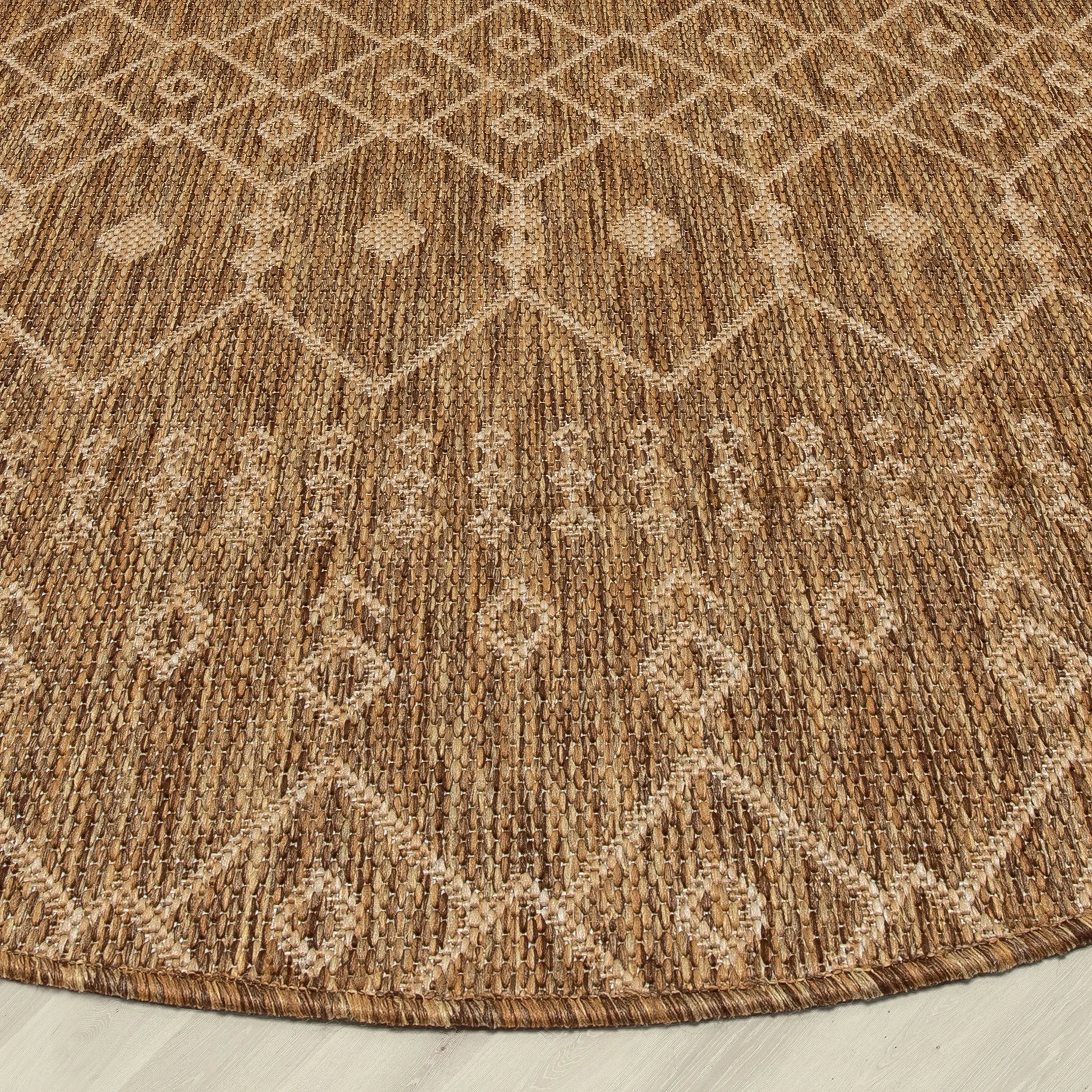 Nord Moroccan Tribal Indoor Outdoor Brown Flatweave Rug、mySite、gigharbornorthrealestate