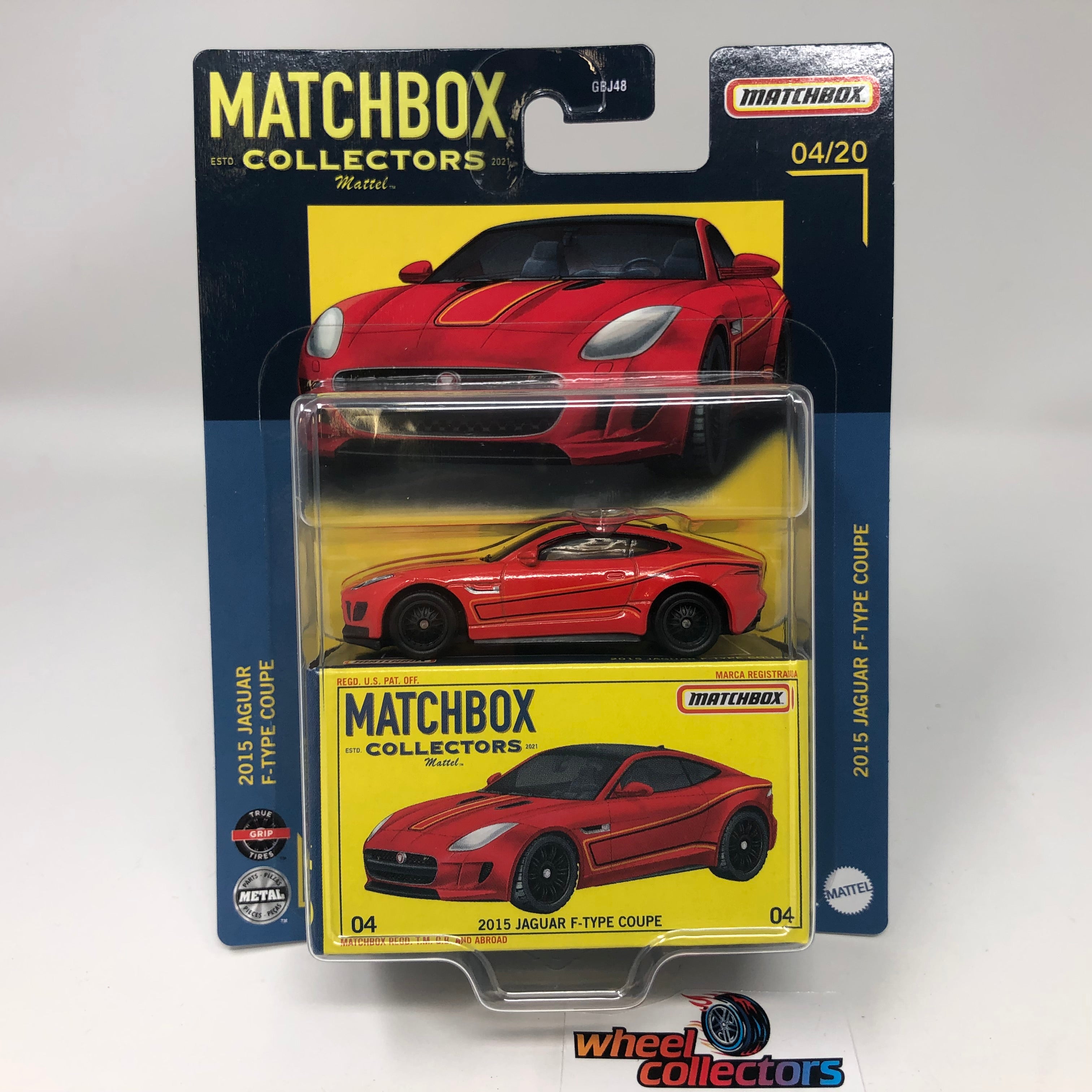 2015 Jaguar F-Type Coupe * RED * Matchbox Collectors Series Case L、mySite、hgirdovlk