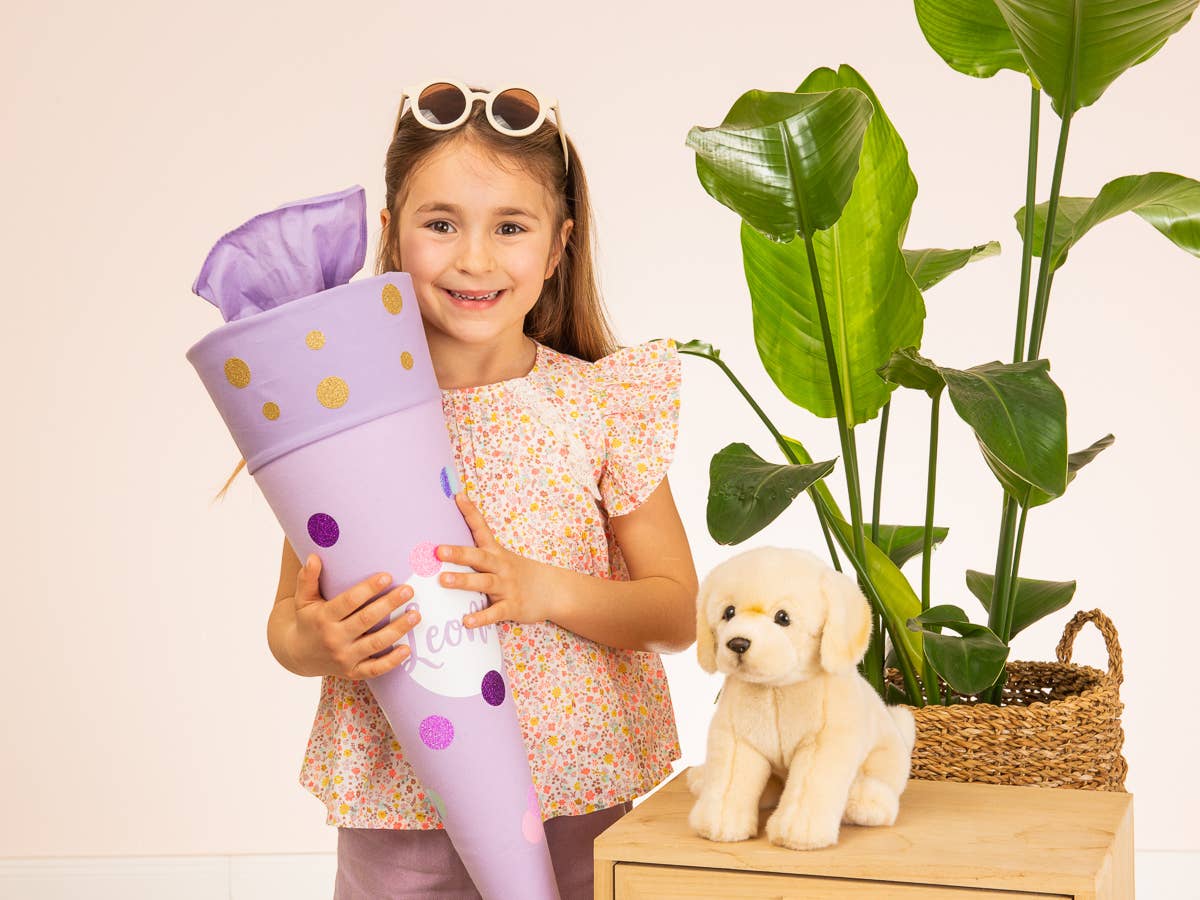 Golden Retriever or Yellow Labrador, Sitting 25 cm - plush toy - soft toy、mySite、g9winljtr