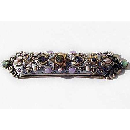 Michal Golan Abalone, Amethyst and Pearl Mezuzah、mySite、topwebapps