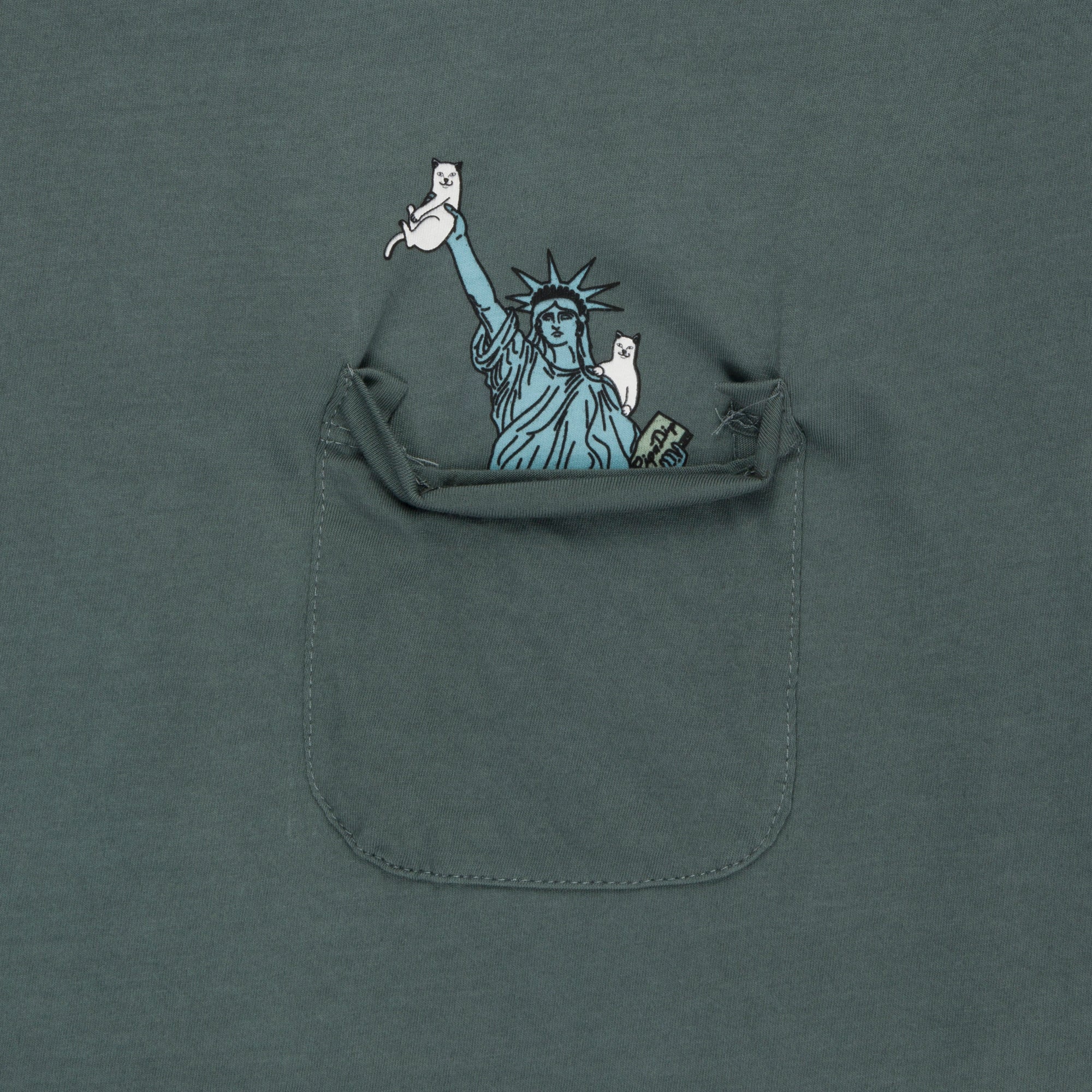  Liberty Pocket Tee (Charcoal)、mySite、merchandisen