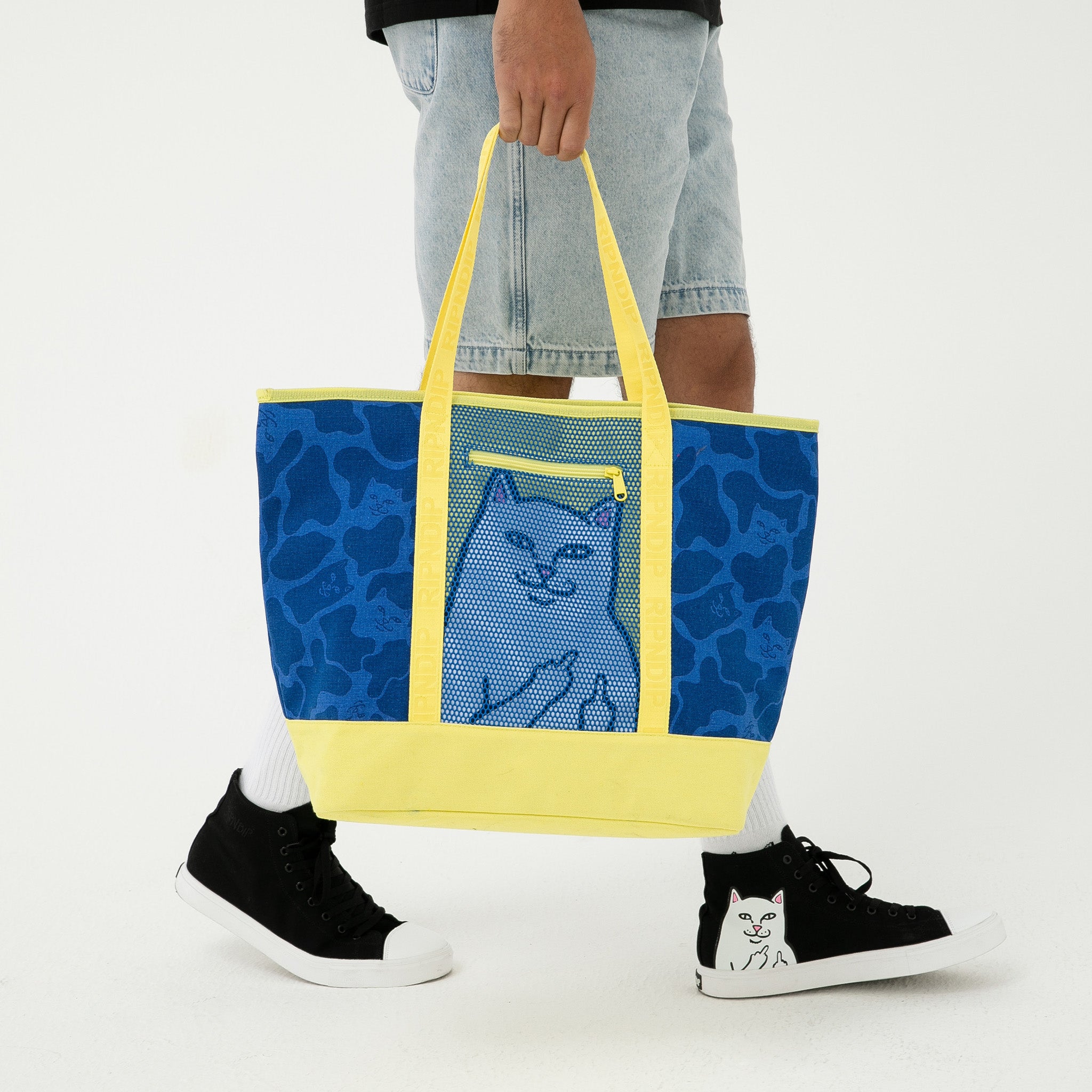  Baja Nylon Beach Bag (Blue)、mySite、merchandisen