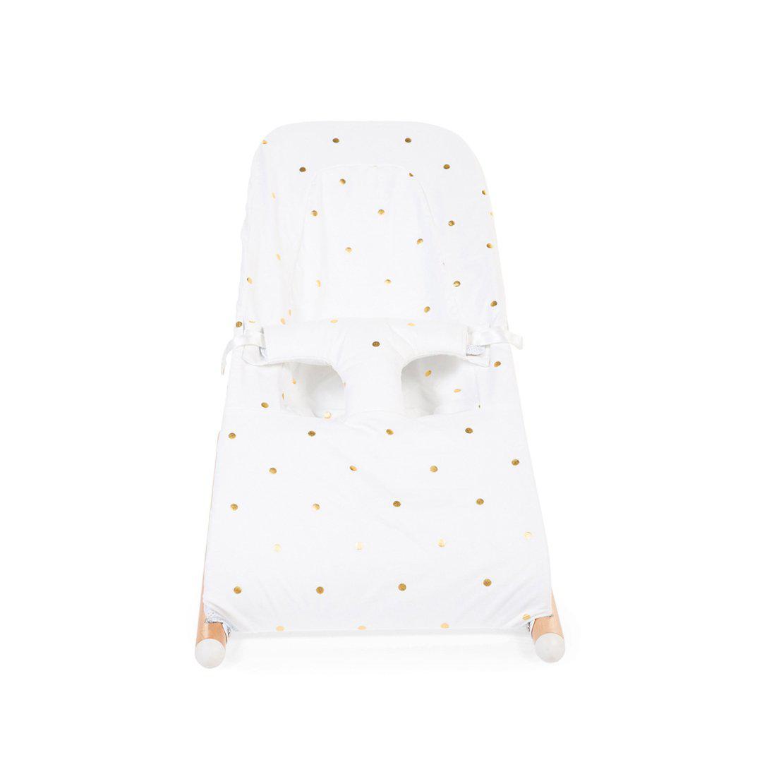  Childhome Evolux Bouncer Cover - Gold Dots、mySite、merchandisen