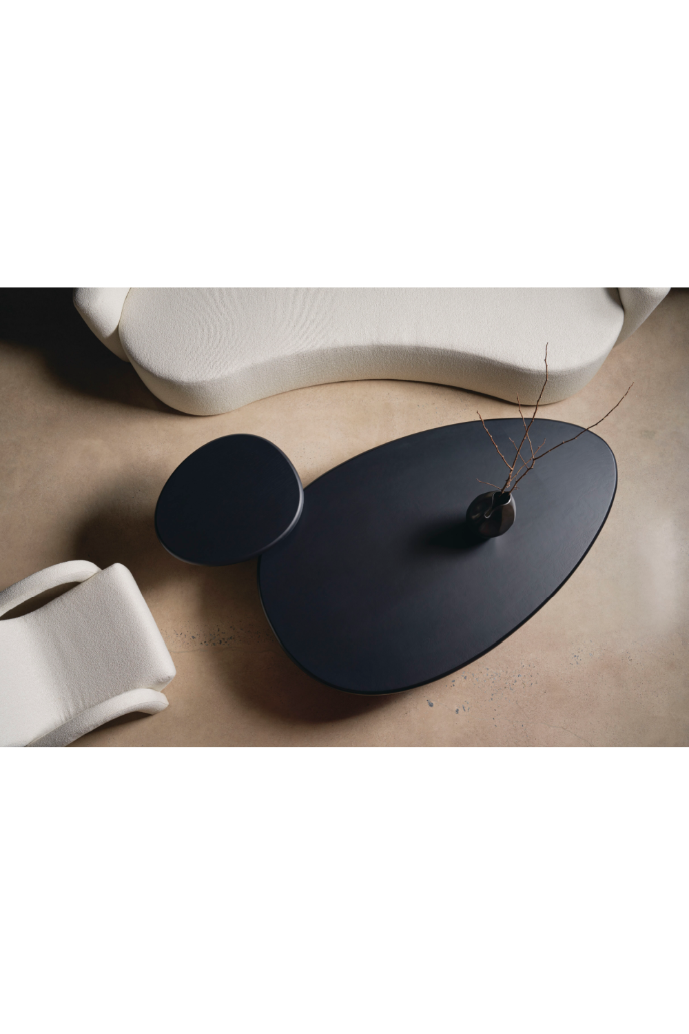 Black Ash Cocktail Table | Caracole Orion、mySite、neckold