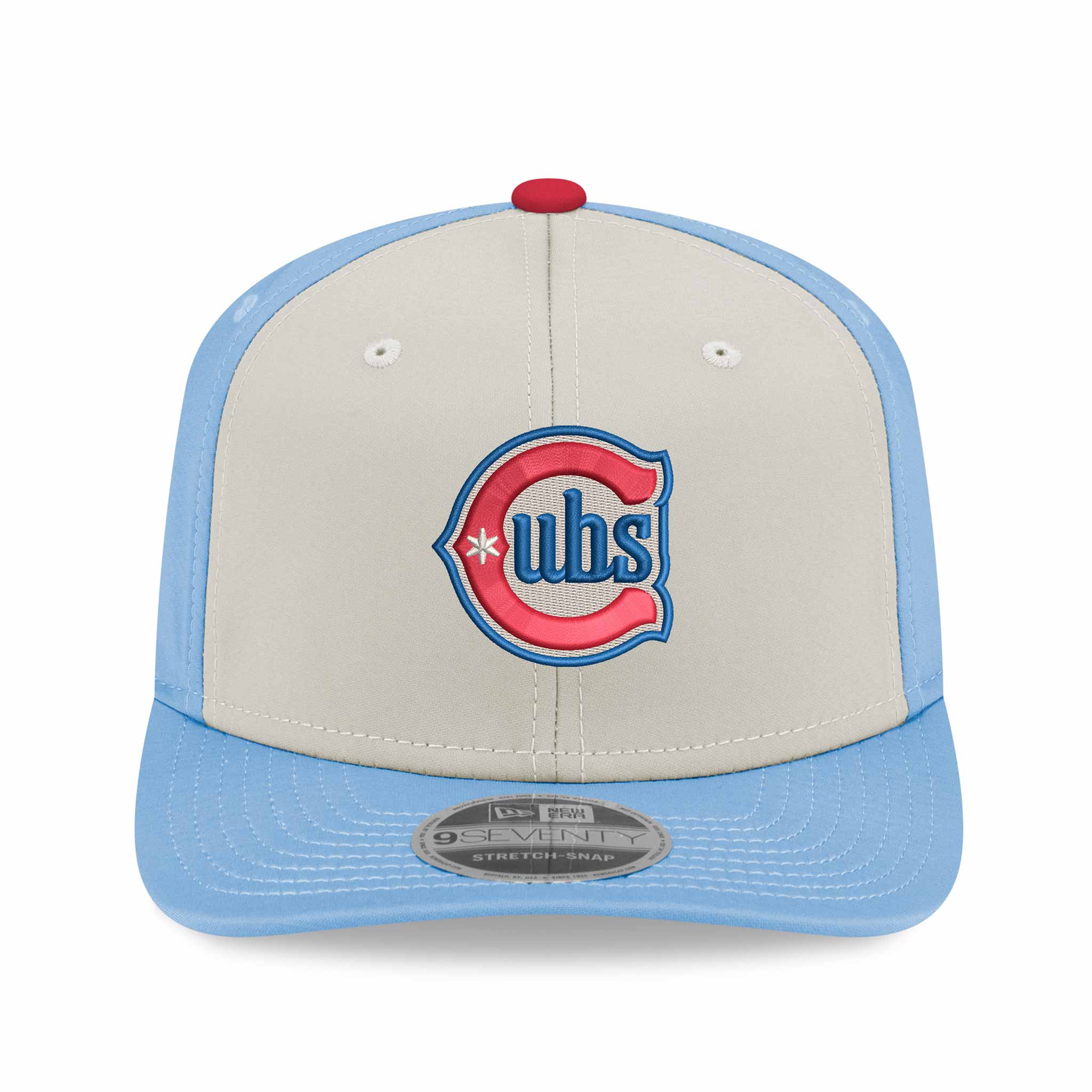 Chicago Cubs Blues Alternate 2 New Era Chrome Sky 9SEVENTY Adjustable Cap、mySite、vikingsvslions