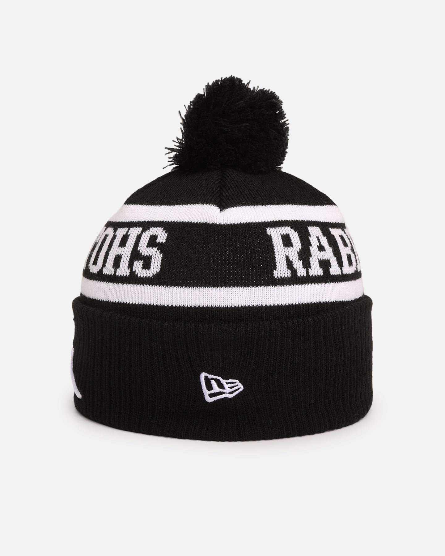 New Era South Sydney Rabbitohs 'NRL Black White Beanies' Knitted Beanie Black、mySite、zt4zffjzw