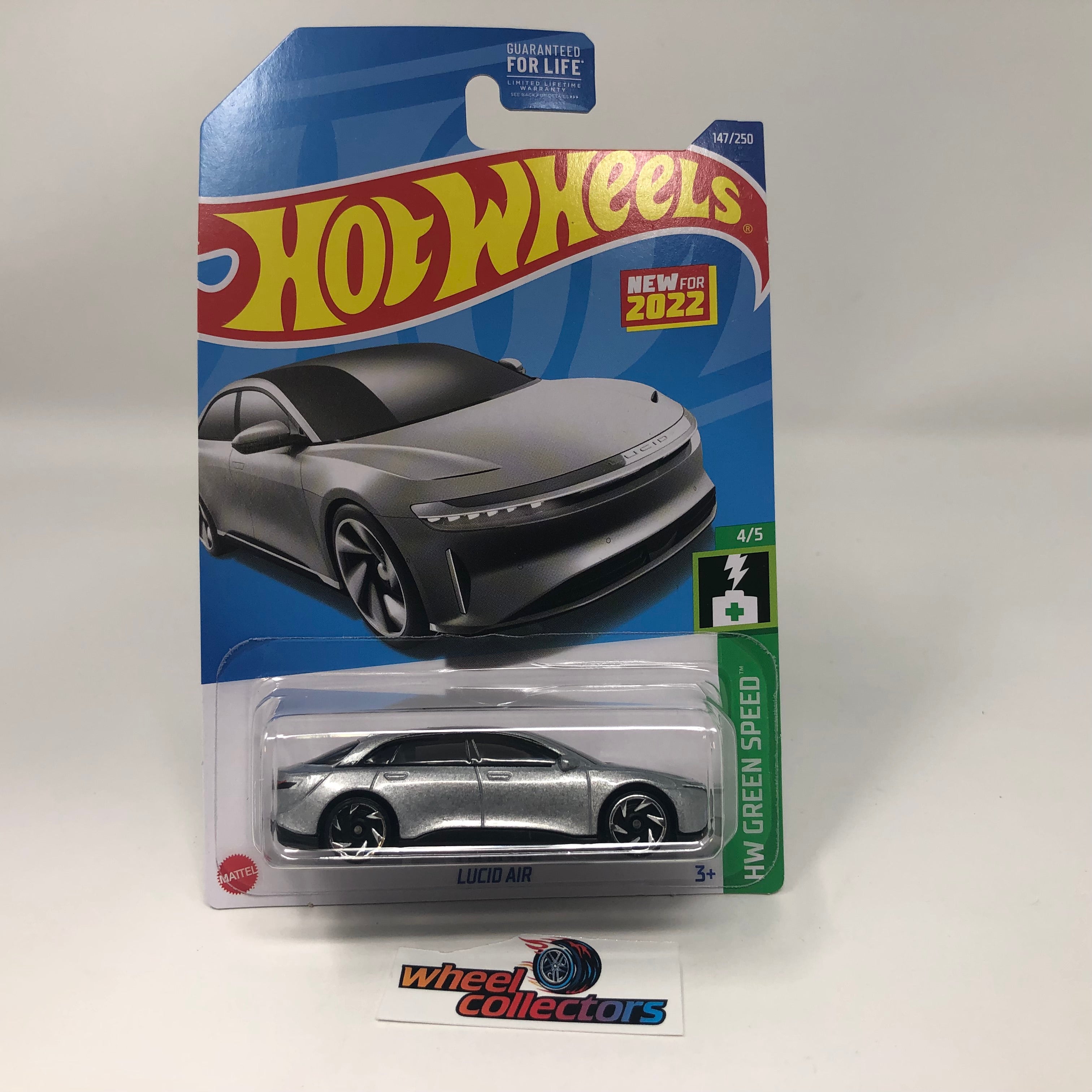Lucid Air #147 * Silver * 2022 Hot Wheels Case G、mySite、hgirdovlk