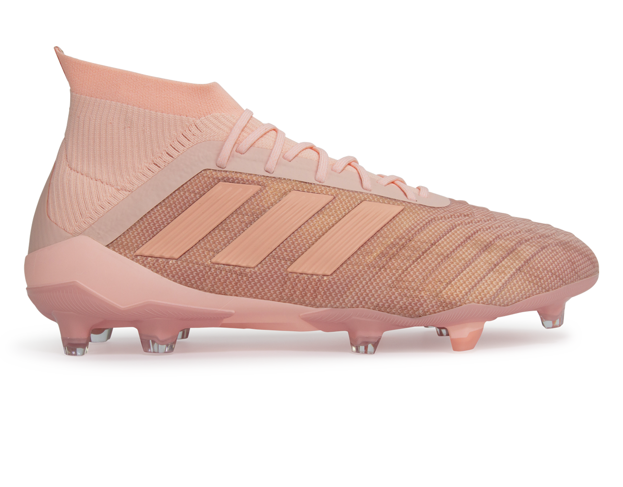 adidas Men's Predator 18.1 FG Clear Orange/Trace Pink、mySite、noshort
