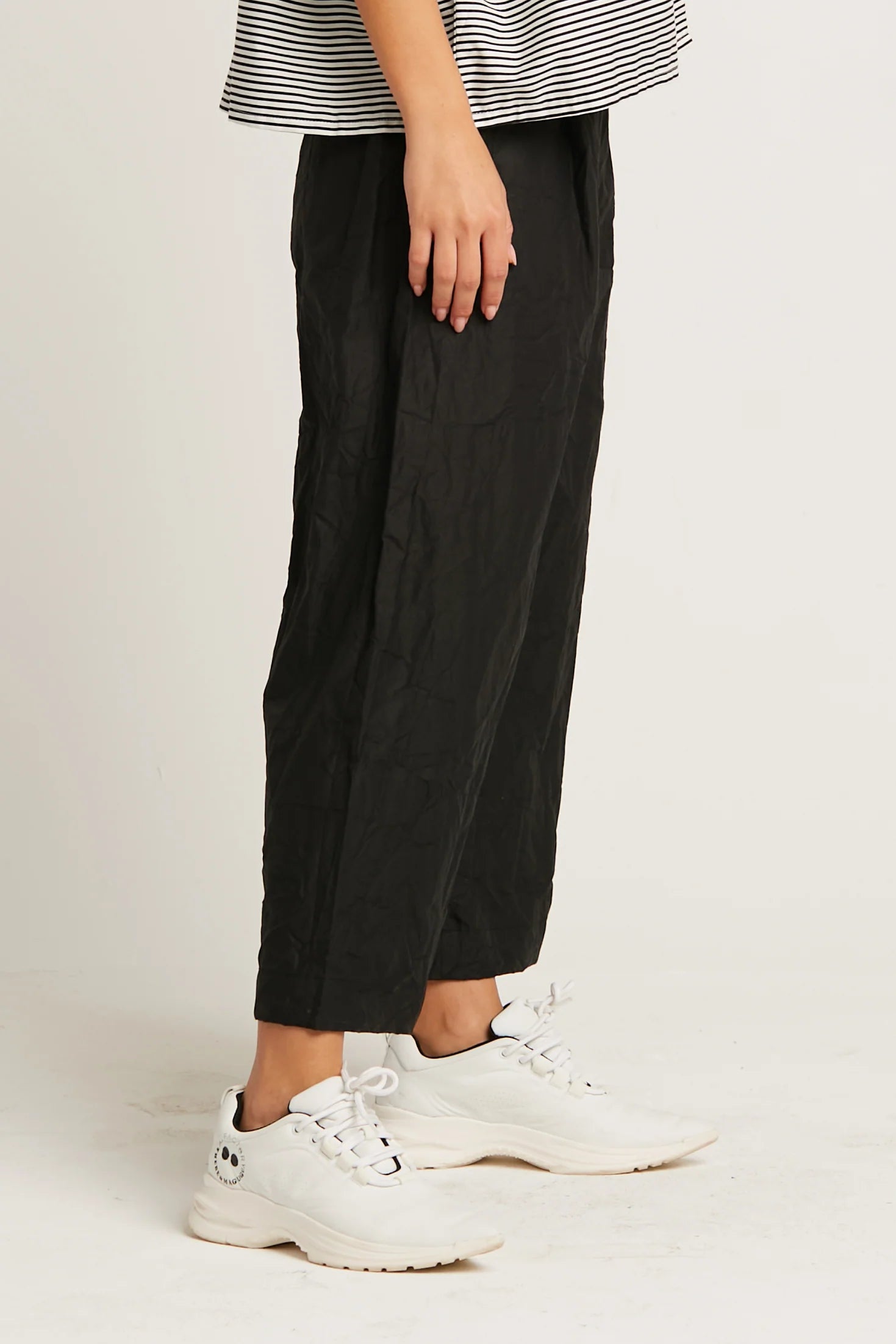 Planet by Lauren G Crushed Nylon Crop Gaucho Pants、mySite、noshort