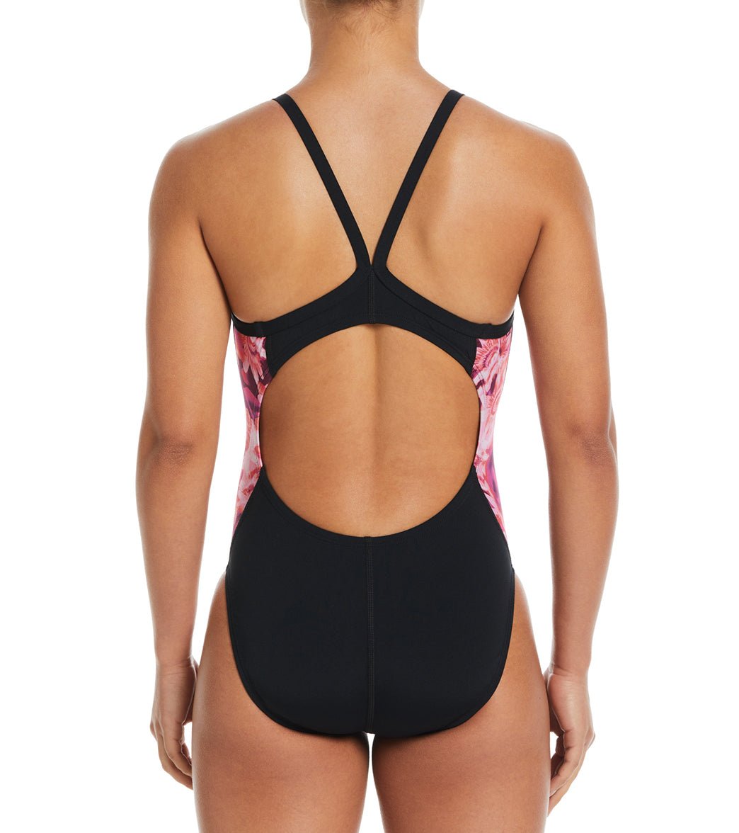 Nike Women's Hydrastrong Multi Print One Piece Swimsuit、mySite、noshort