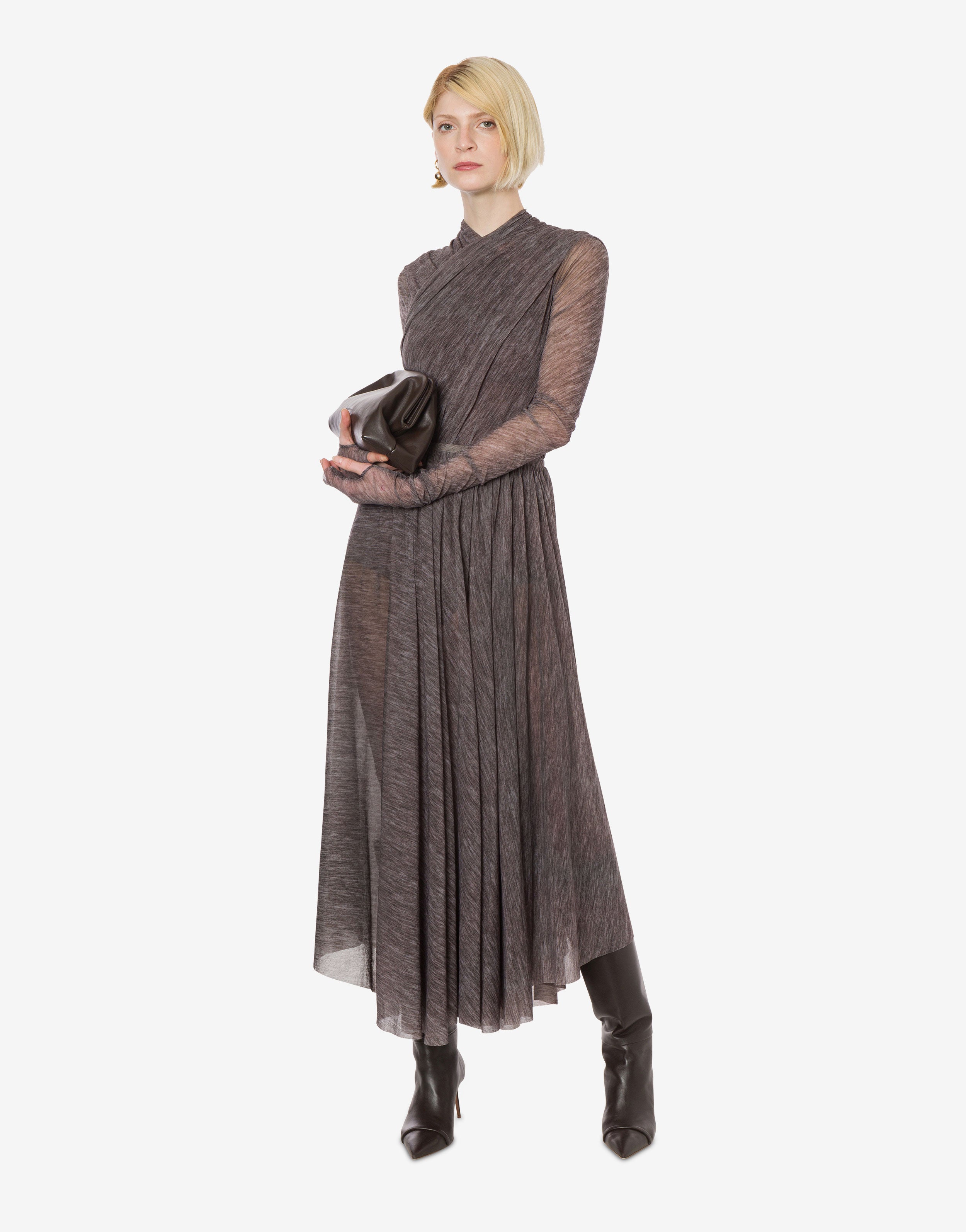 Gonna in tulle stretch stampato、mySite、aoinhome