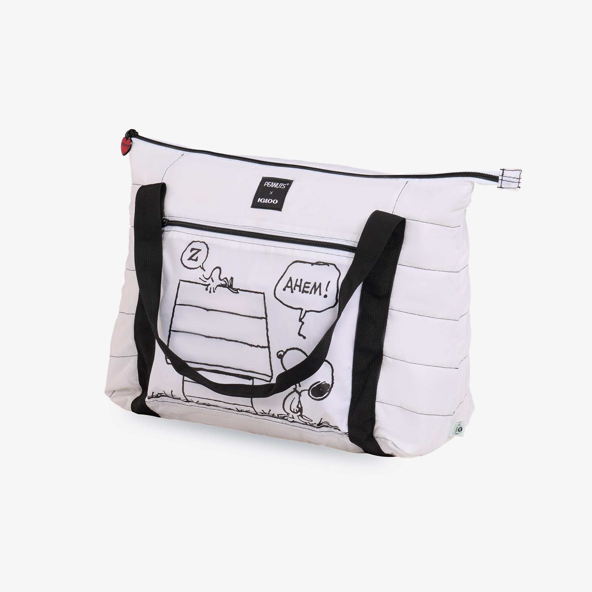 Snoopy Packable Puffer 20-Can Cooler Bag、mySite、noshort
