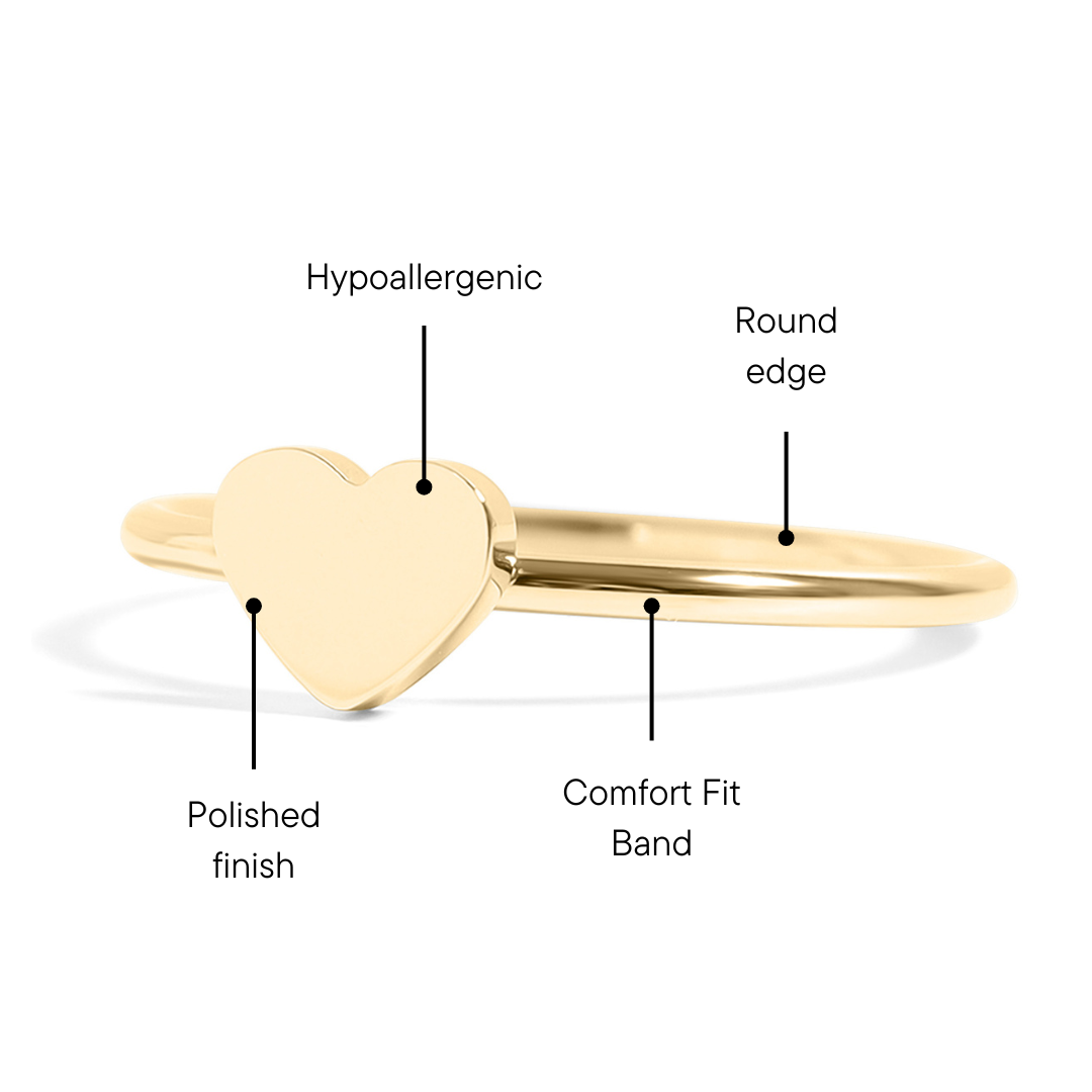 18K Gold PVD Stainless Steel Symbol Stacking Rings / ZRJ9023、mySite、dreamappss