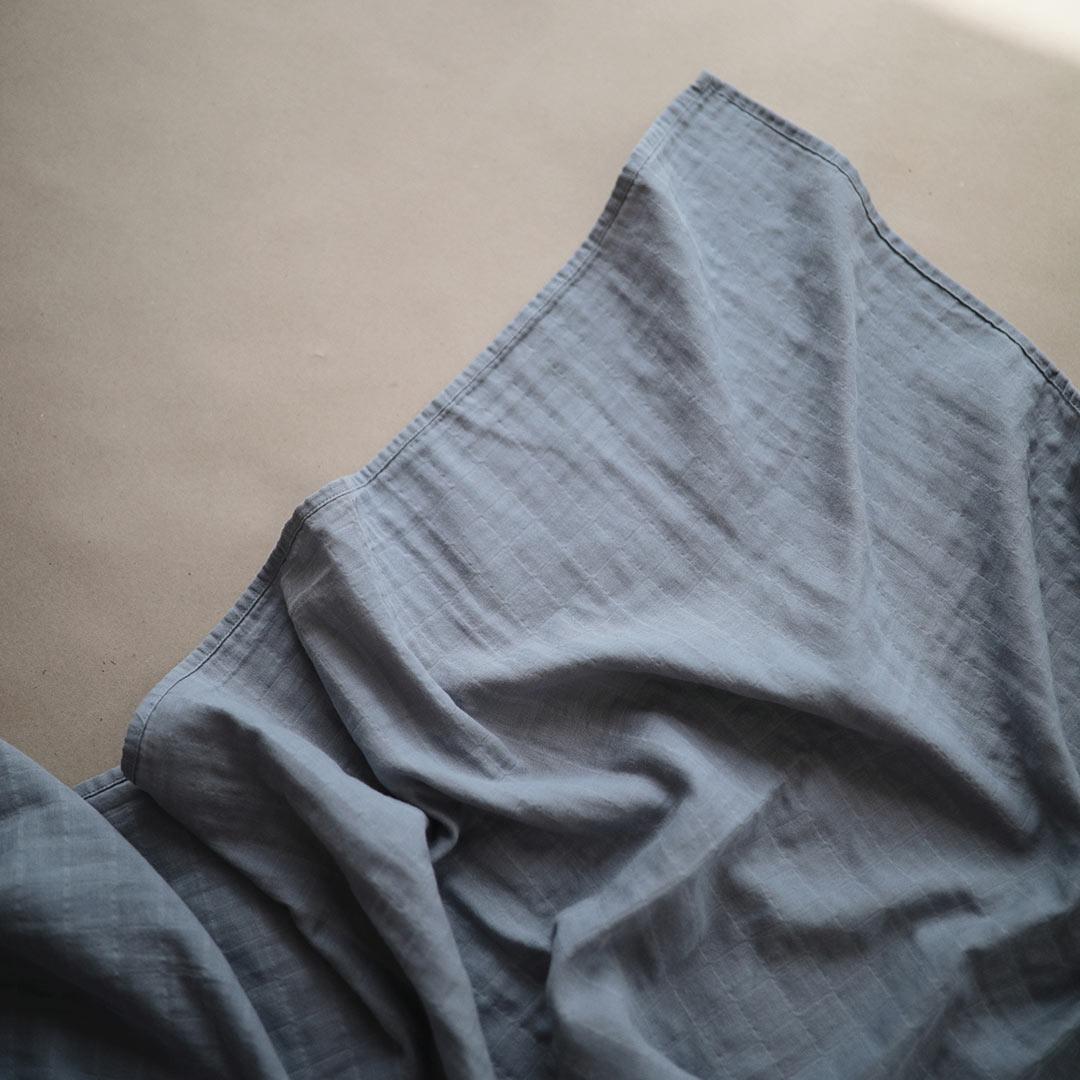  Mushie Organic Muslin Swaddle - Tradewinds、mySite、merchandisen