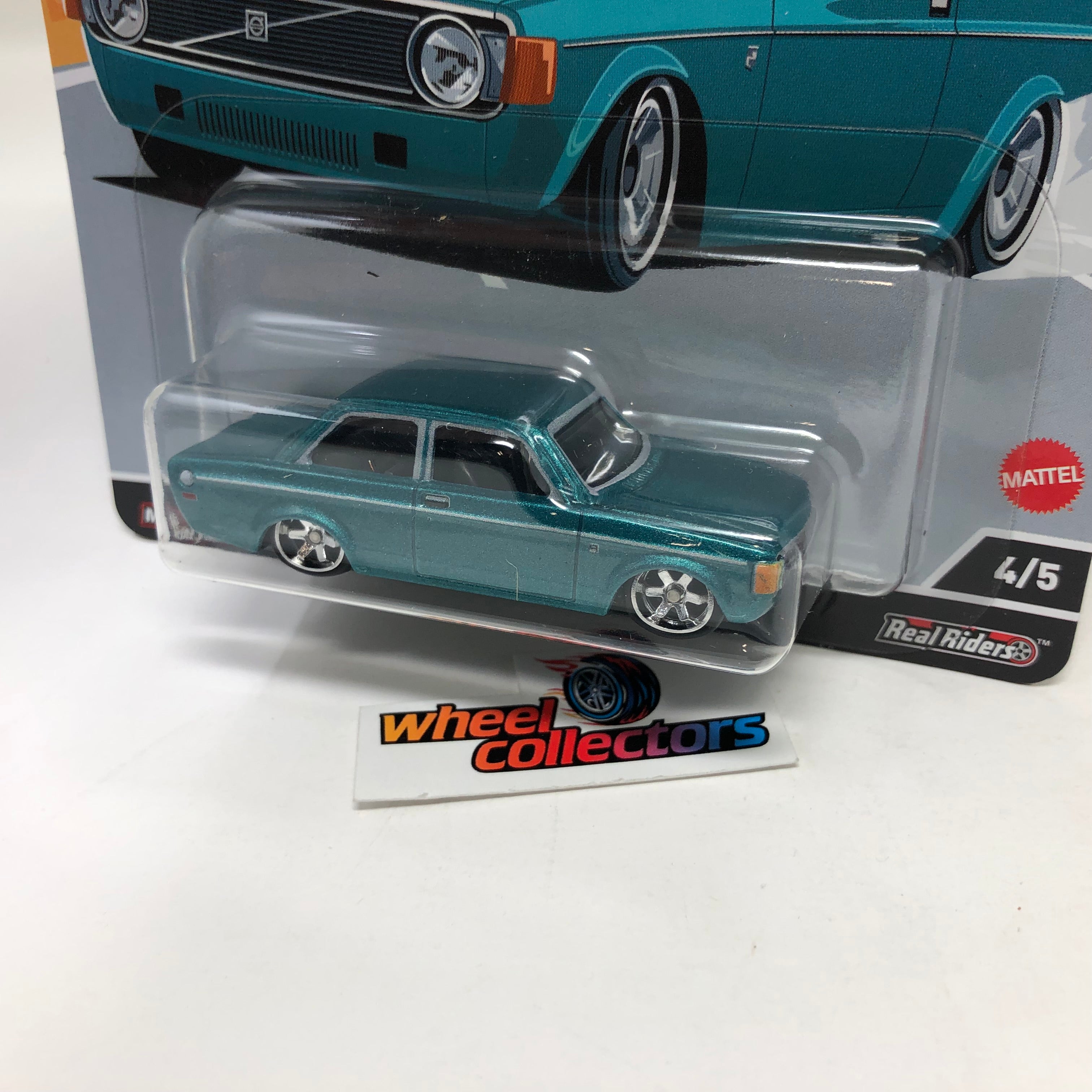 '73 Volvo 142 GL * Aqua * 2022 Hot Wheels Car Culture Auto Strasse Case Q、mySite、hgirdovlk