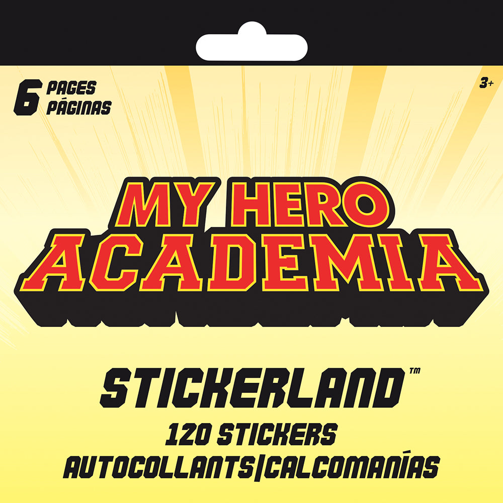  My Hero Academia Stickerland Sticker Booklet、mySite、ghnorth