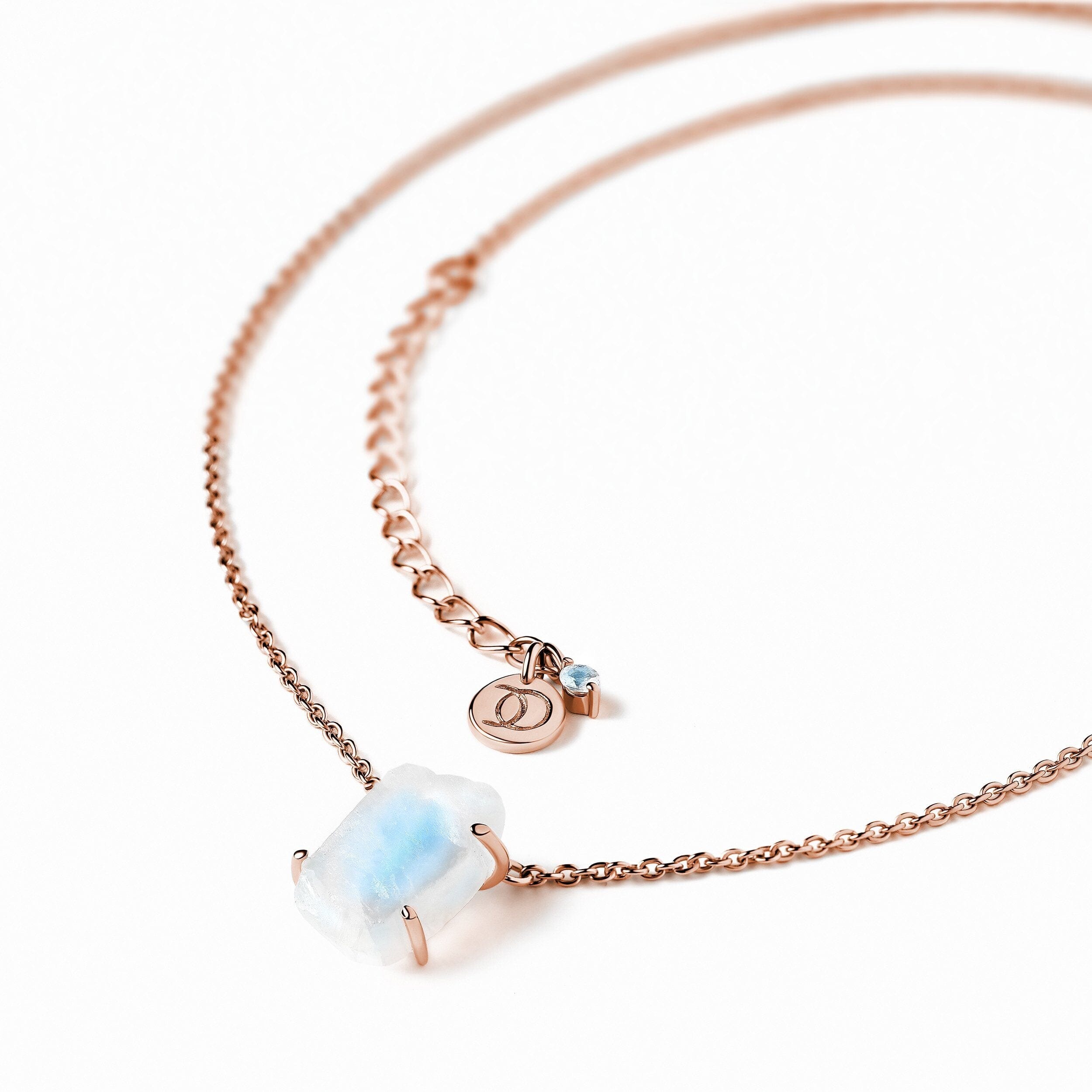 Raw Crystal Necklace - Moonstone 'Intuition'、mySite、hinf8tx79