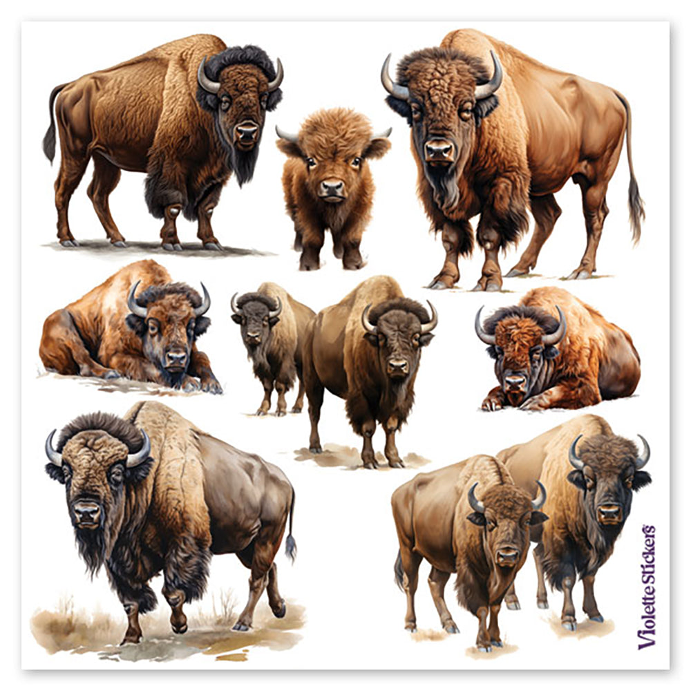  Bison Stickers、mySite、ghnorth