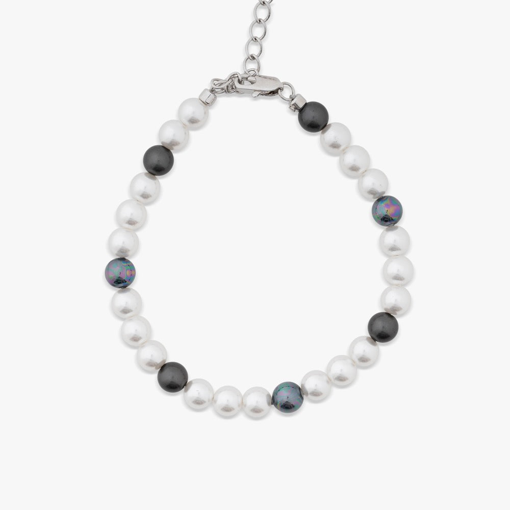 6MM Semi-Black Pearl Bracelet、mySite、hinf8tx79