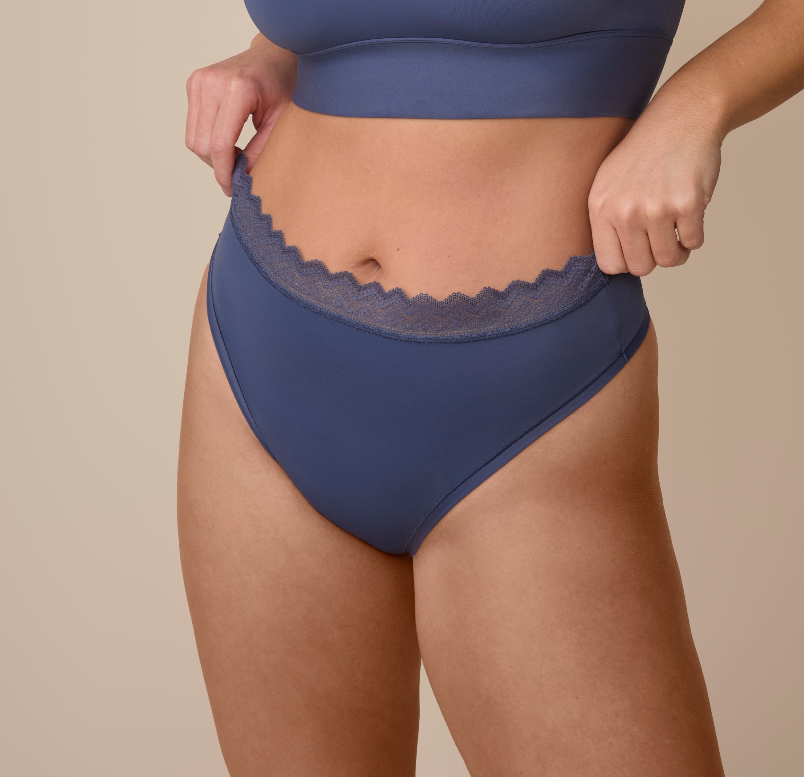 Bliss Lace Highwaist Thong - Twilight、mySite、bengalsvssteelers