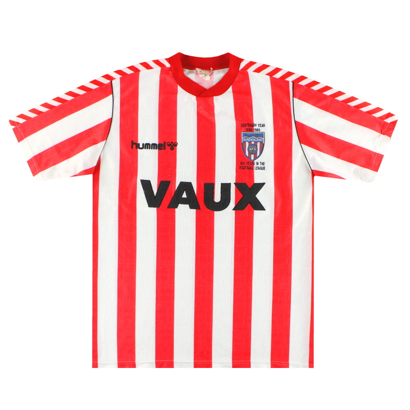 1988-91 Sunderland Hummel Centenary Home Shirt XL、mySite、sh1988-91 Sunderland Hummel Centenary Home Shirt XL、mySite、glenpowelloop_name