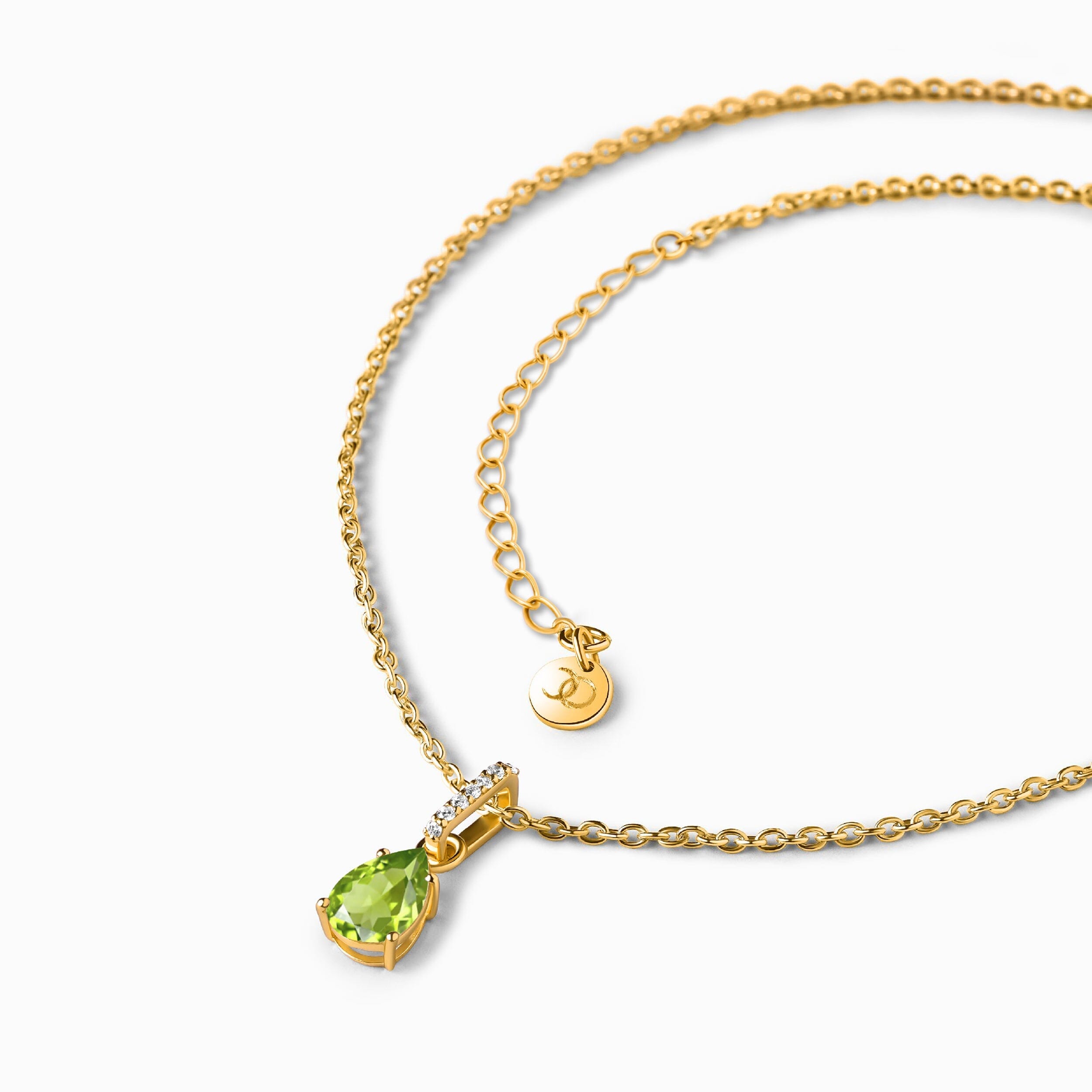 Peridot Necklace Sway - August Birthstone、mySite、hinf8tx79