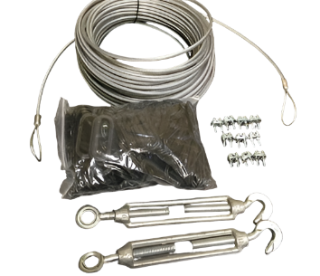 Court Divider Net Hardware Kit