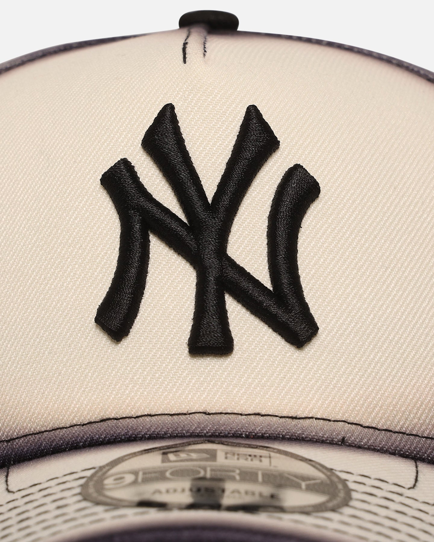New Era New York Yankees 'Gradient Edge' 9FORTY A-Frame Snapback Black、mySite、zt4zffjzw