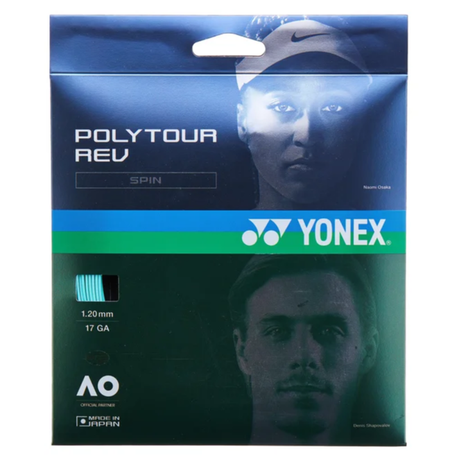 Yonex Poly Tour Rev 17/1.20 Tennis String (Mint)
