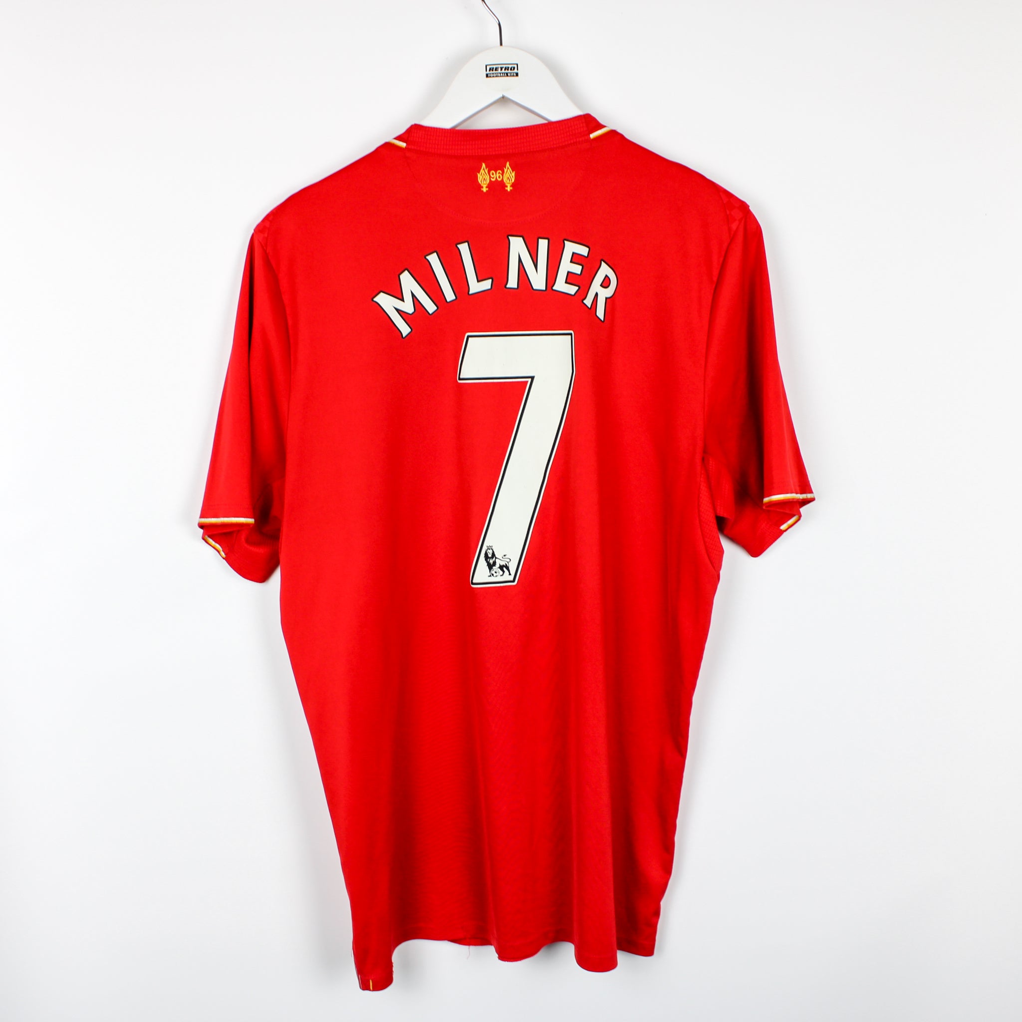 2015/16 Liverpool Home Shirt #7 Milner (Very Good) - L、mySite、sh2015/16 Liverpool Home Shirt #7 Milner (Very Good) - L、mySite、glenpowelloop_name