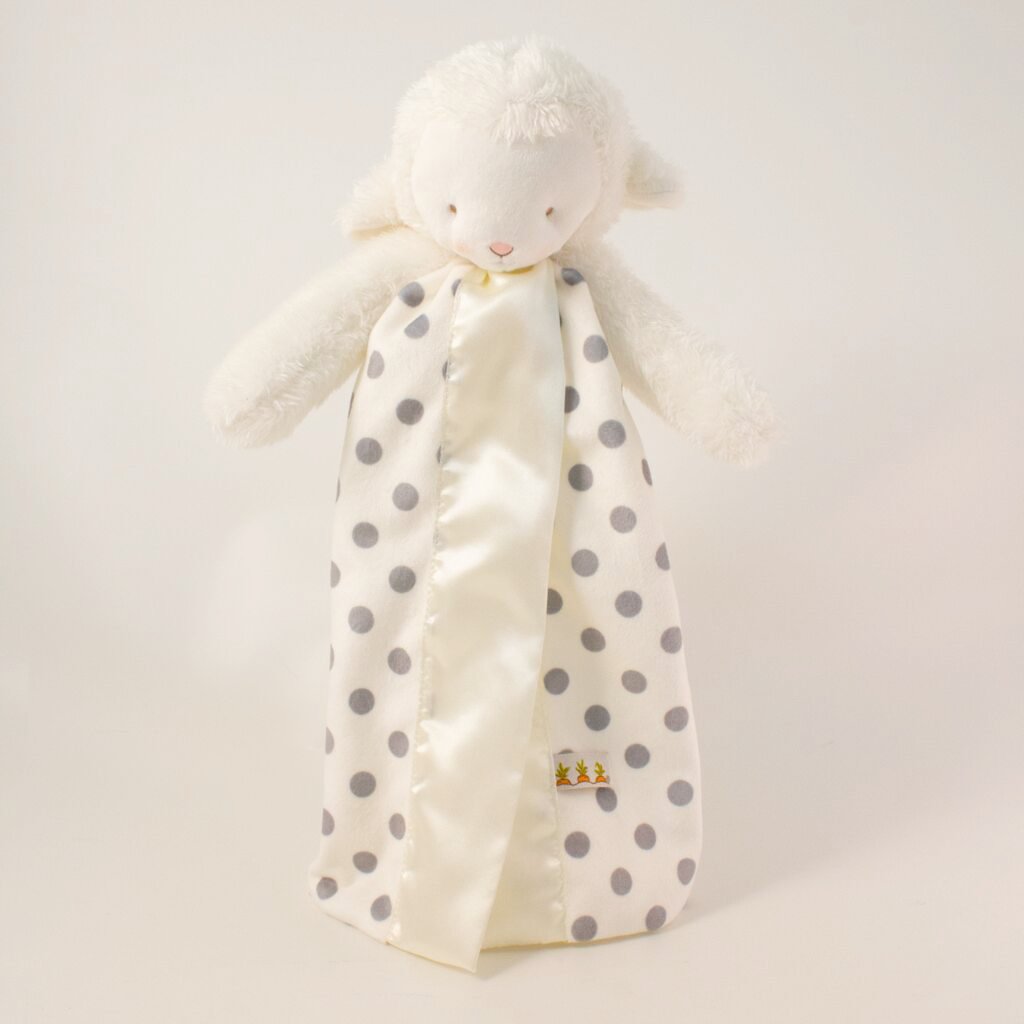 RETIRED - Dotted Grey Lamb Buddy Blankets - Carrots庐 Collection、mySite、g9winljtr