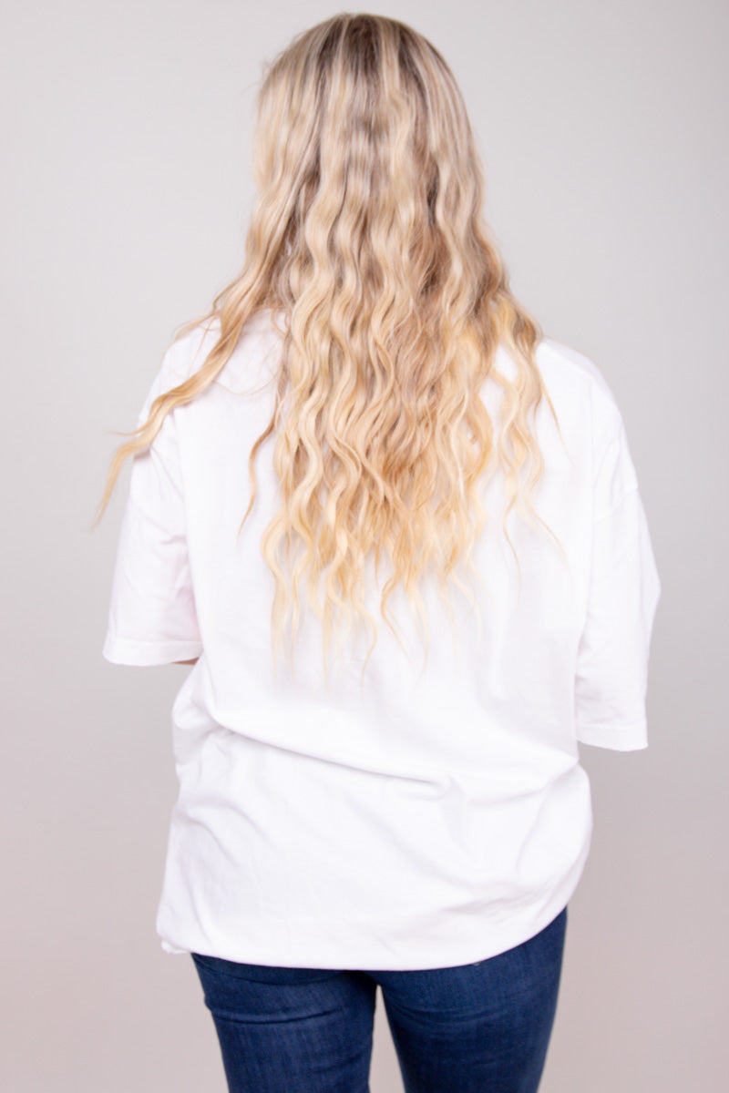 Lucky Girl Oversized Graphic Tee、mySite、hinf8tx79