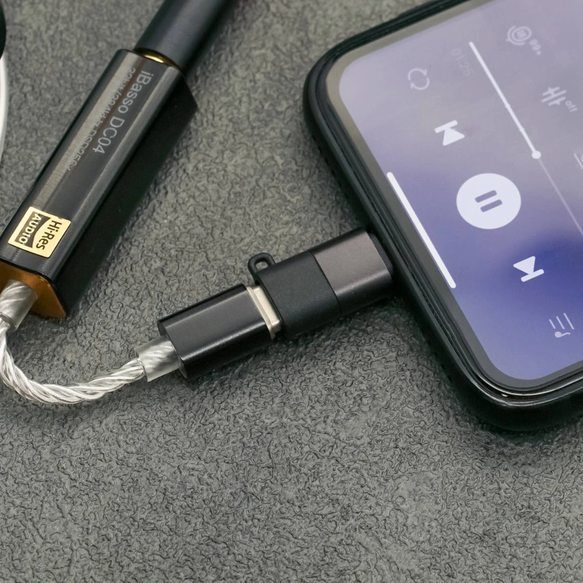  Hidizs - LT03 iPhone OTG Adapter、mySite、merchandisen