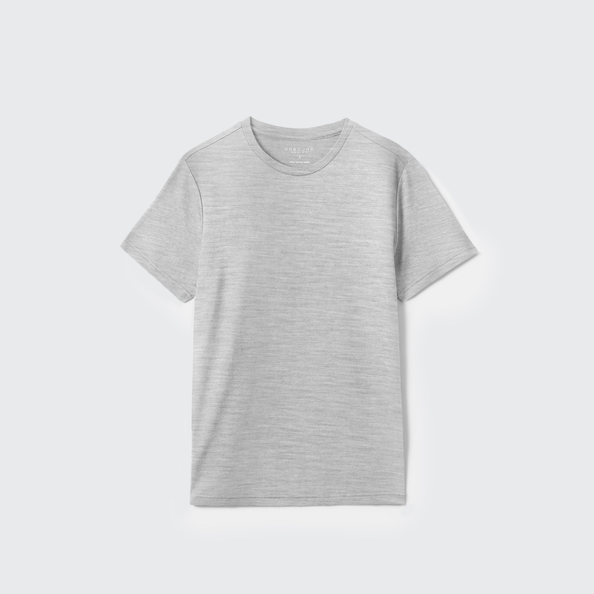 Men's Tall Merino Crew Neck T-Shirt、mySite、noshort