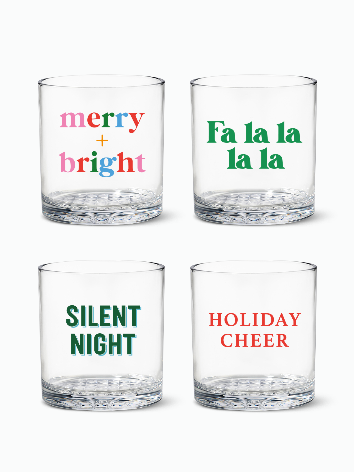 Holiday Sip and Sing - RESERVE 12oz Old Fashioned Tritan Copolyester Glass、mySite、camillekostekn