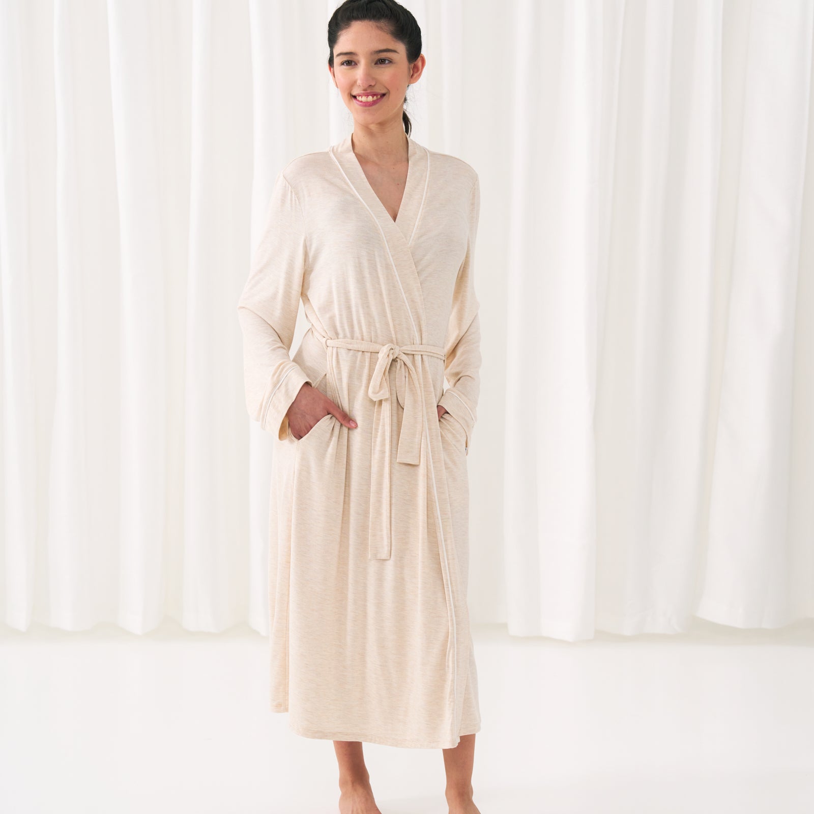  Heather Oatmeal Women's Robe、mySite、layawaytickets