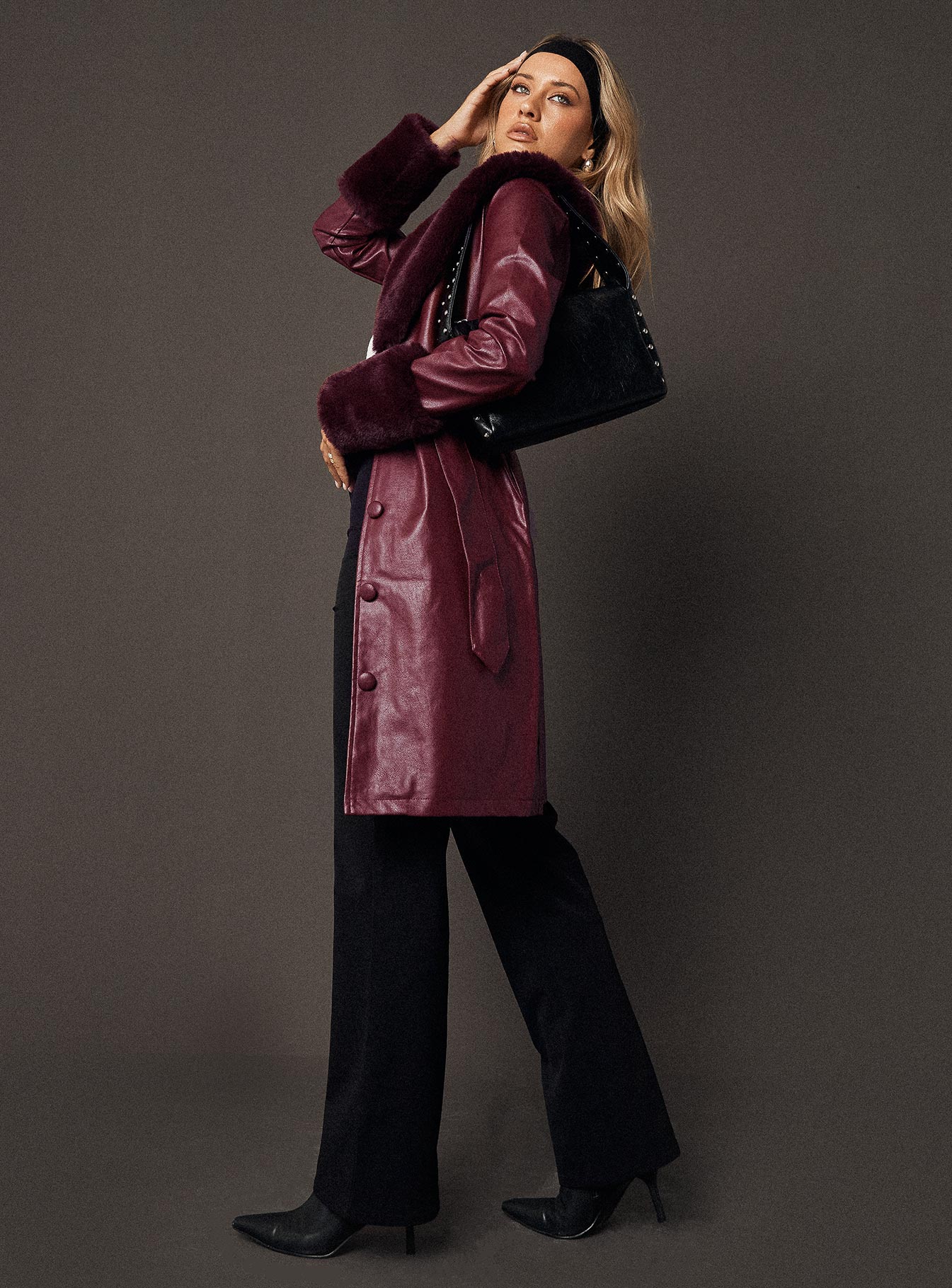 Flounce Pants Black、mySite、solidvoid