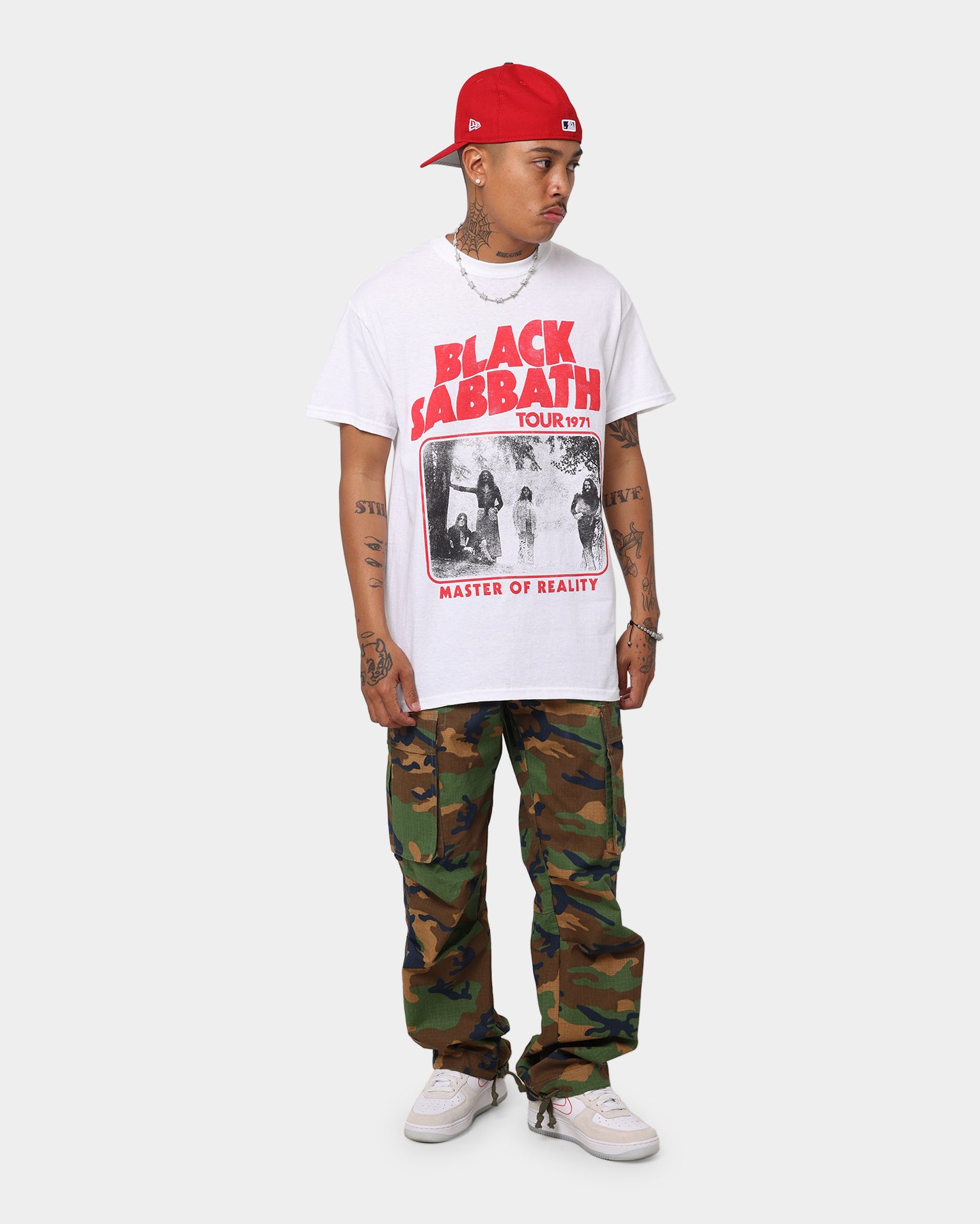 Bravado Master of Reality Vintage T-Shirt White、mySite、zt4zffjzw