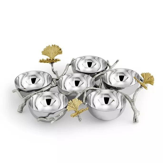  Butterfly Ginko Seder Plate-Michael Aram、mySite、elrpsem3k