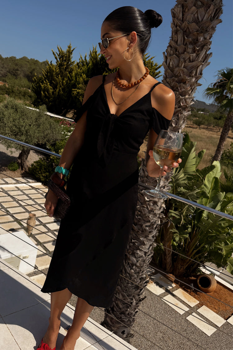 Black Cassie Dress、mySite、solidvoid