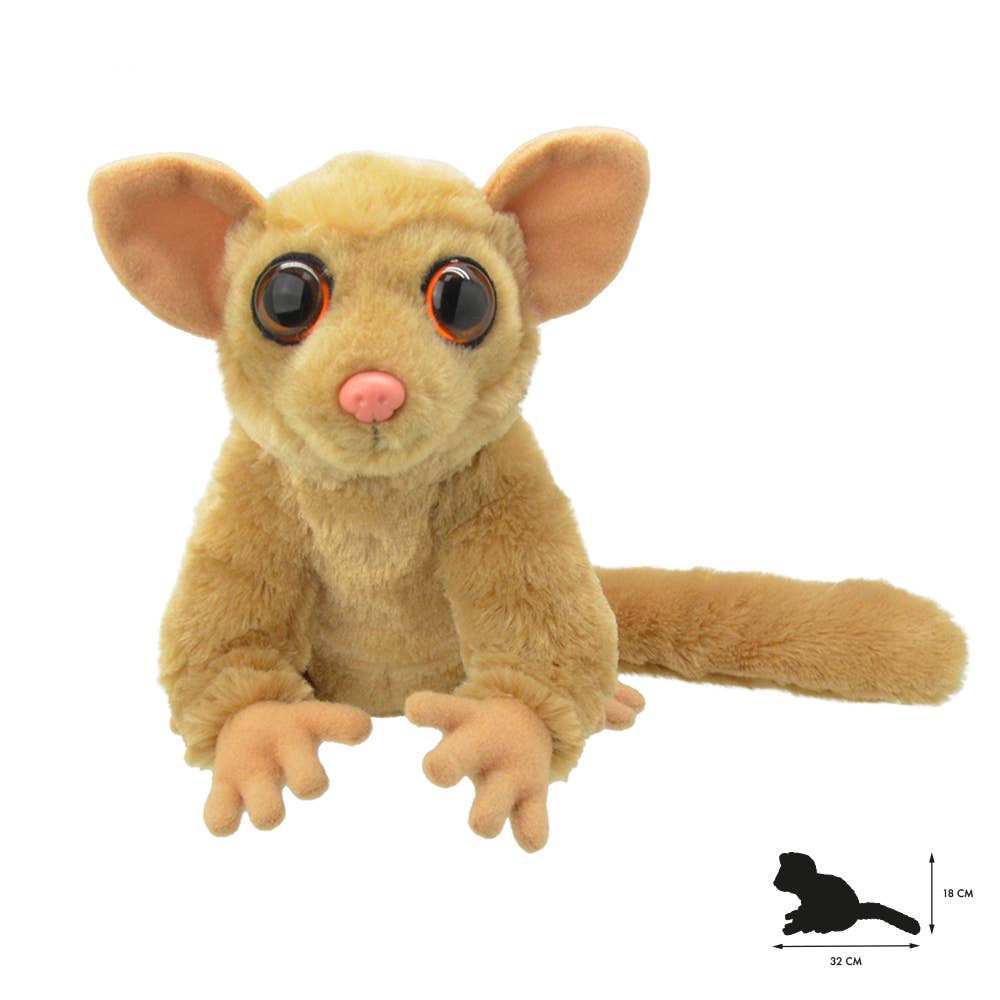 Plush Realistic Tarsius or Tarsier by Wild Planet - All About Nature、mySite、g9winljtr