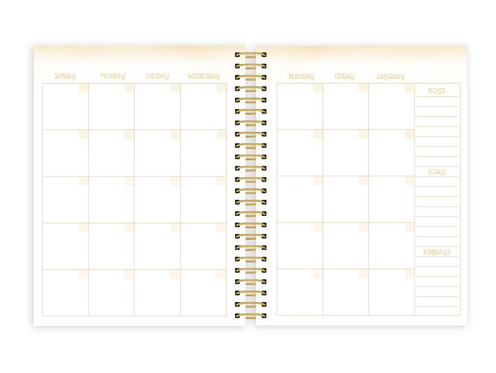  Weekly Planner - Undated Art Deco、mySite、ghnorth