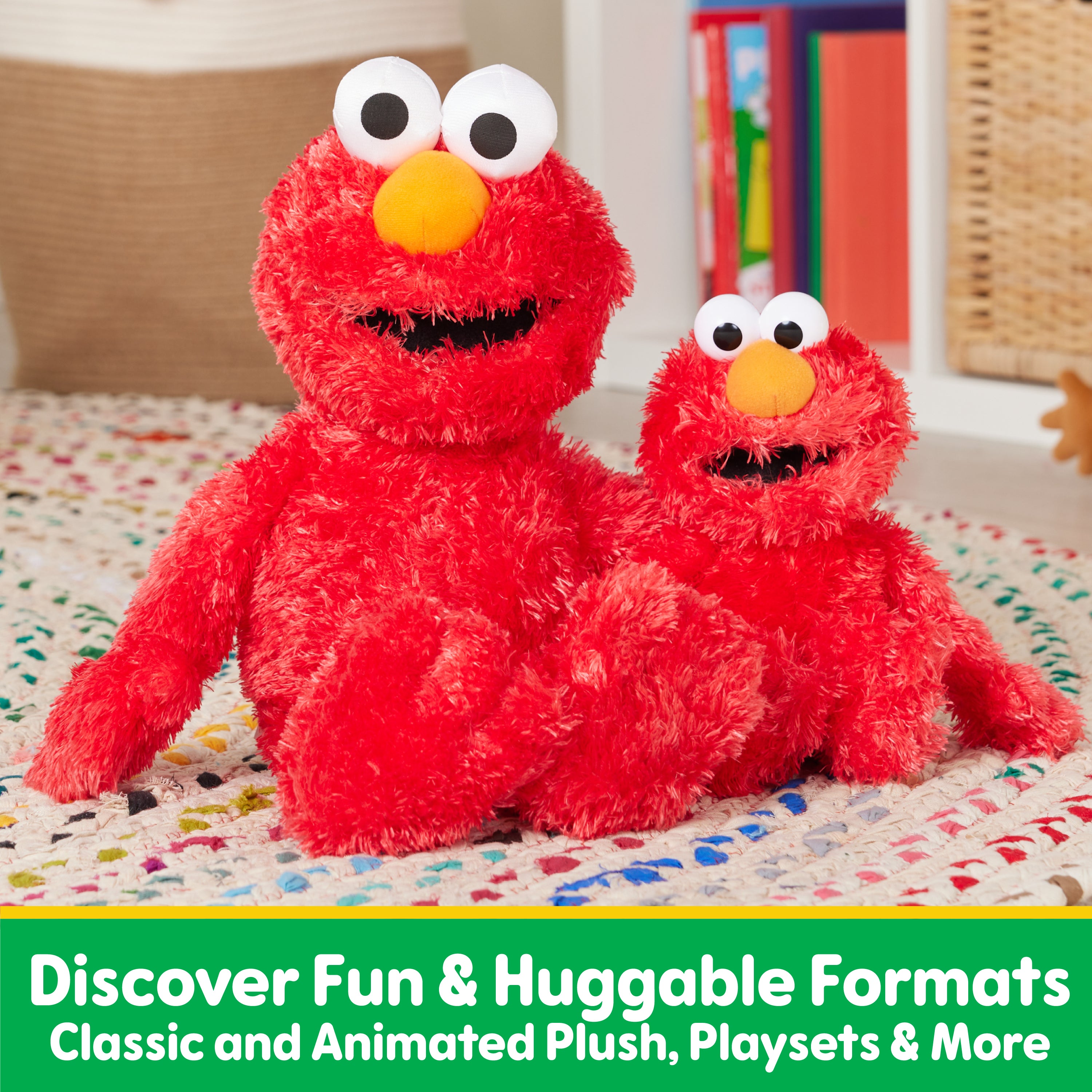 Elmo Hug-a-Moves, 14 in、mySite、pszhyizbm