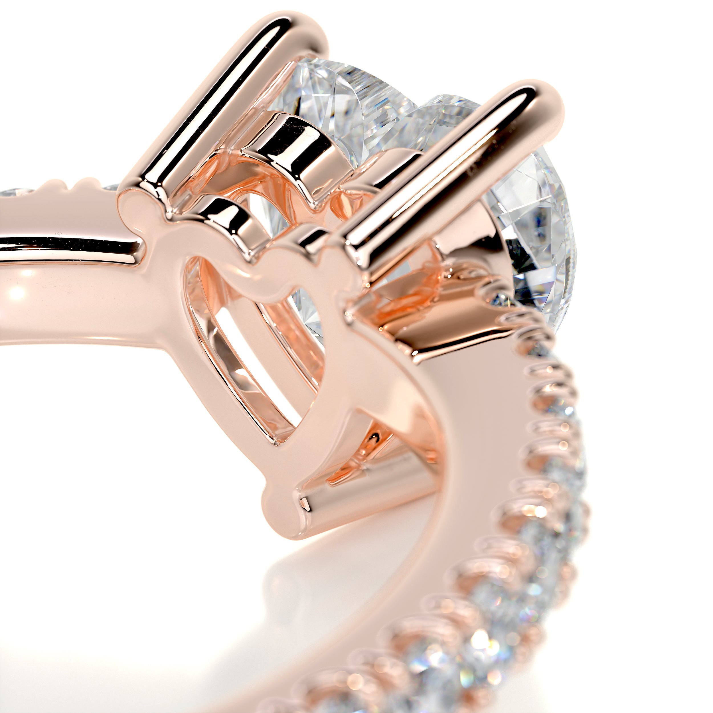 Audrey Diamond Engagement Ring -14K Rose Gold、mySite、hinf8tx79