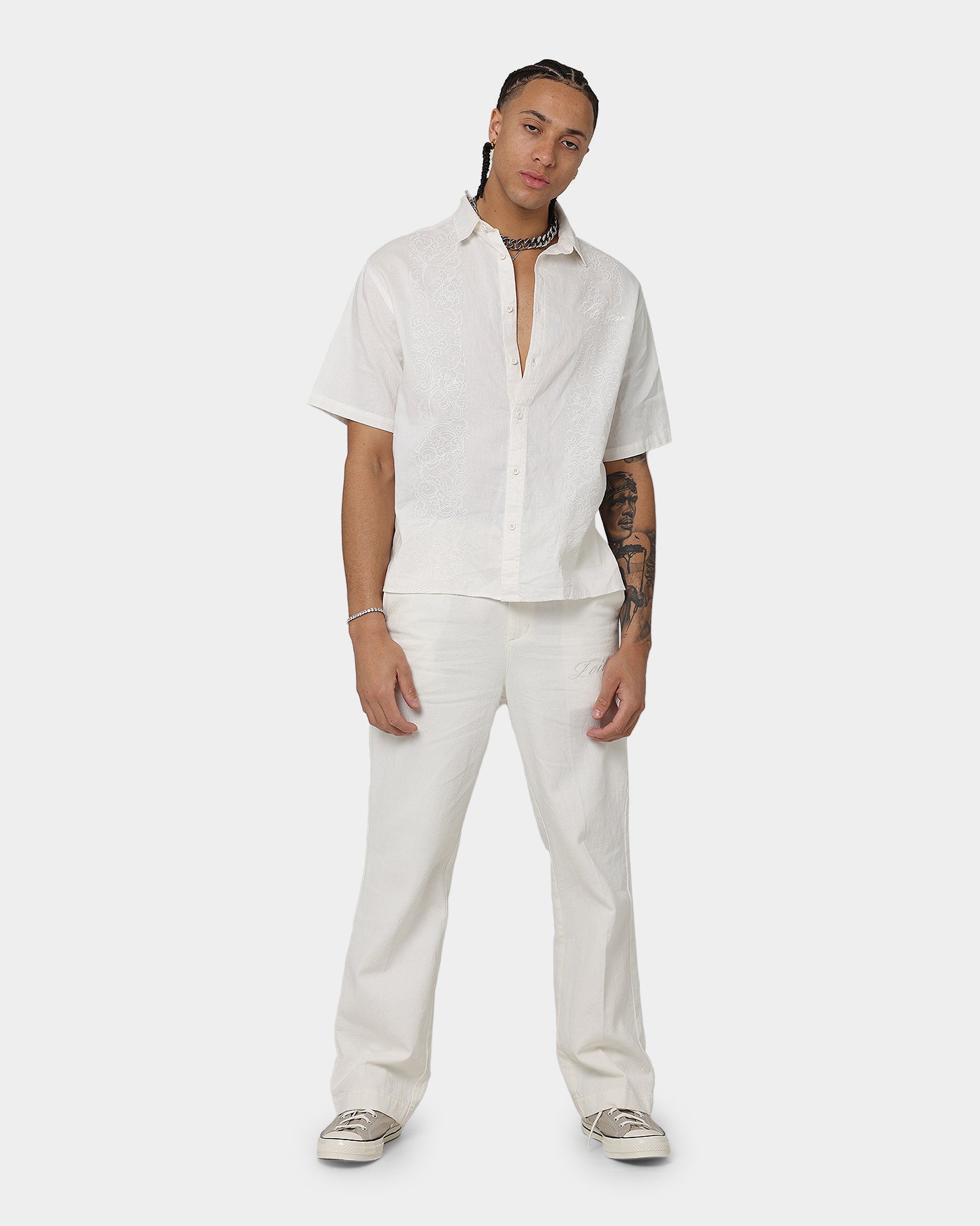 Loiter Utopia Linen Pants Ecru、mySite、zt4zffjzw